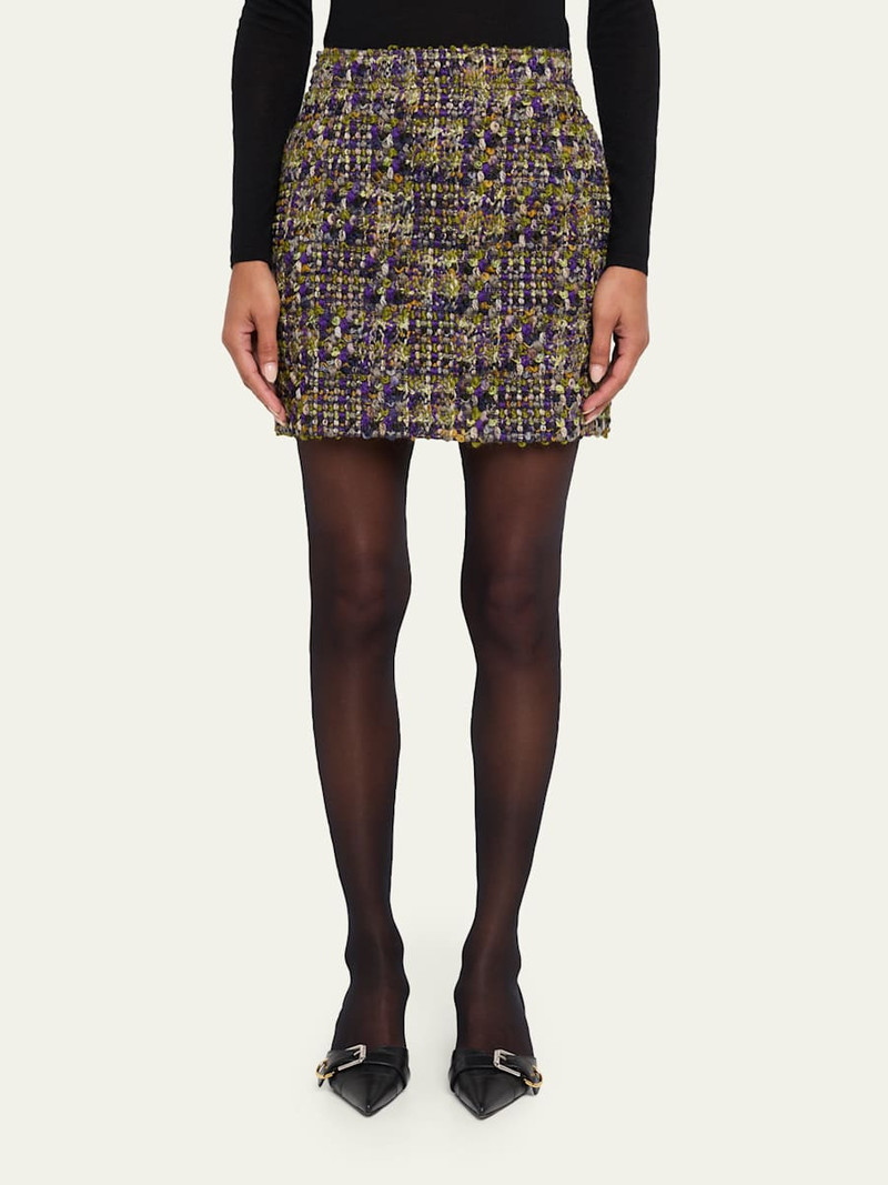 Tweed Mini Skirt 4