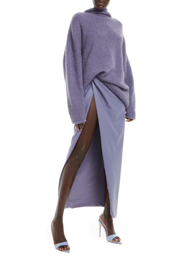 LAPOINTE Alpaca Silk Relaxed Turtleneck outlook