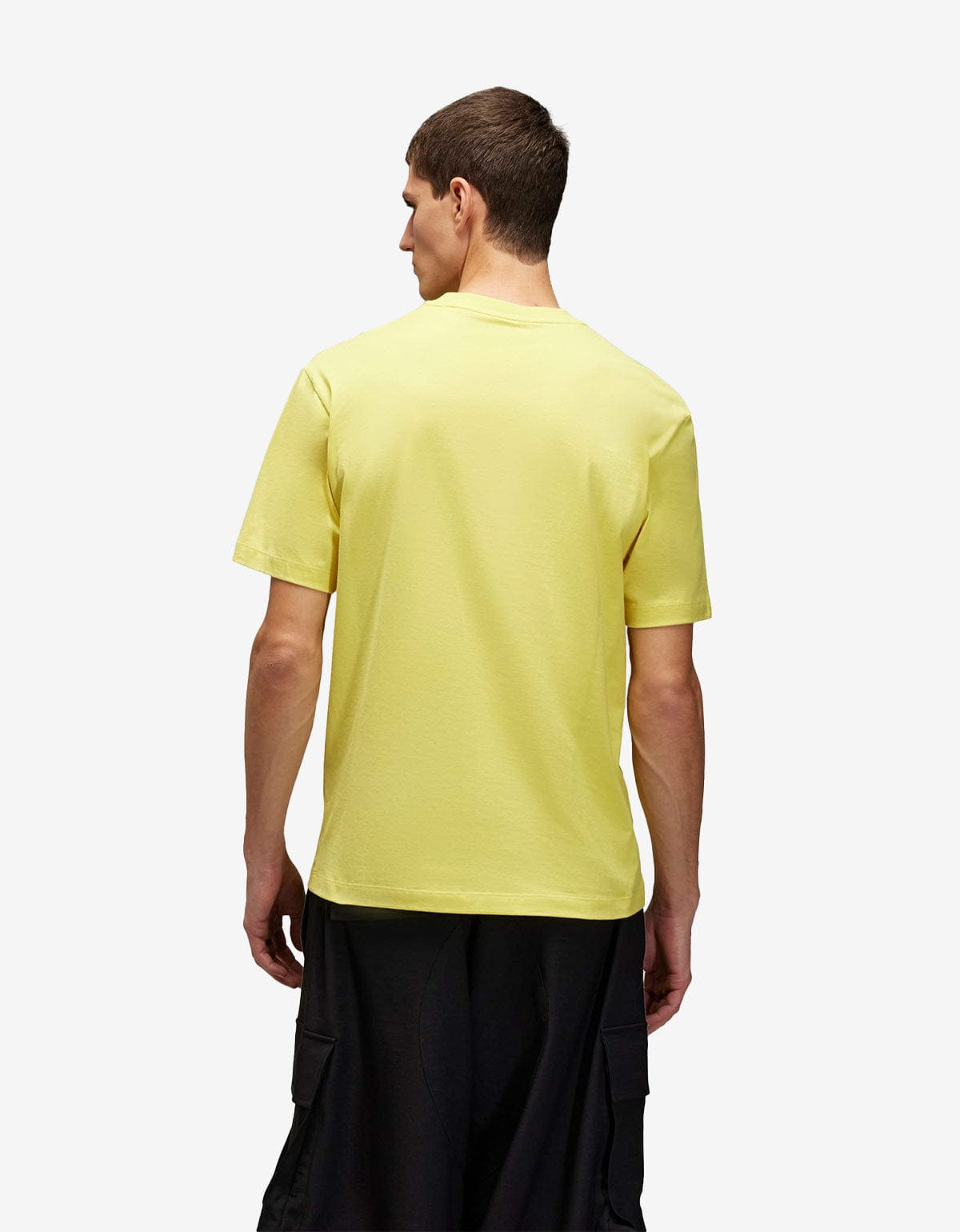 Y-3 Yellow Logo T-Shirt - 5