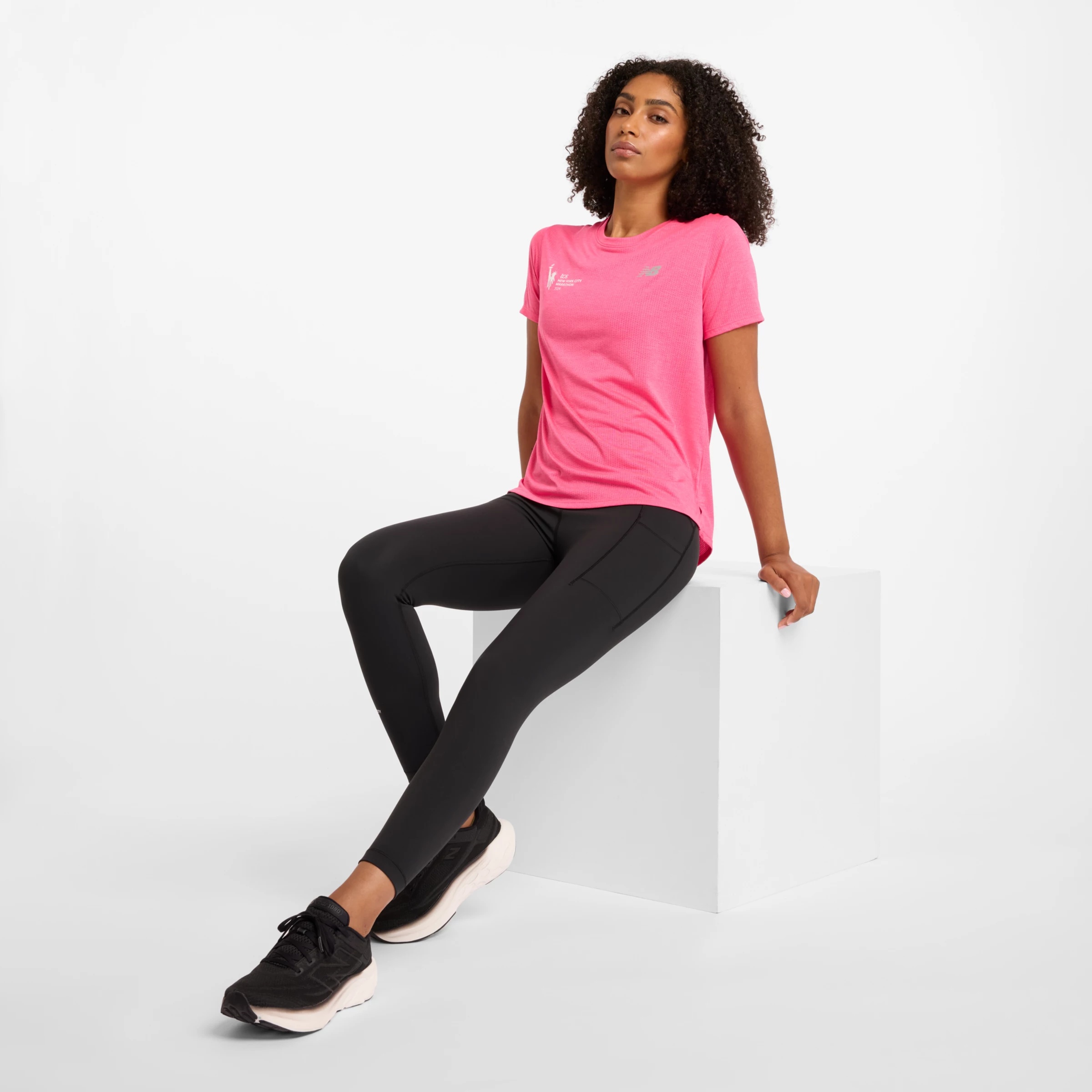 NYC Marathon NB Sleek High Rise Legging 23" - 8