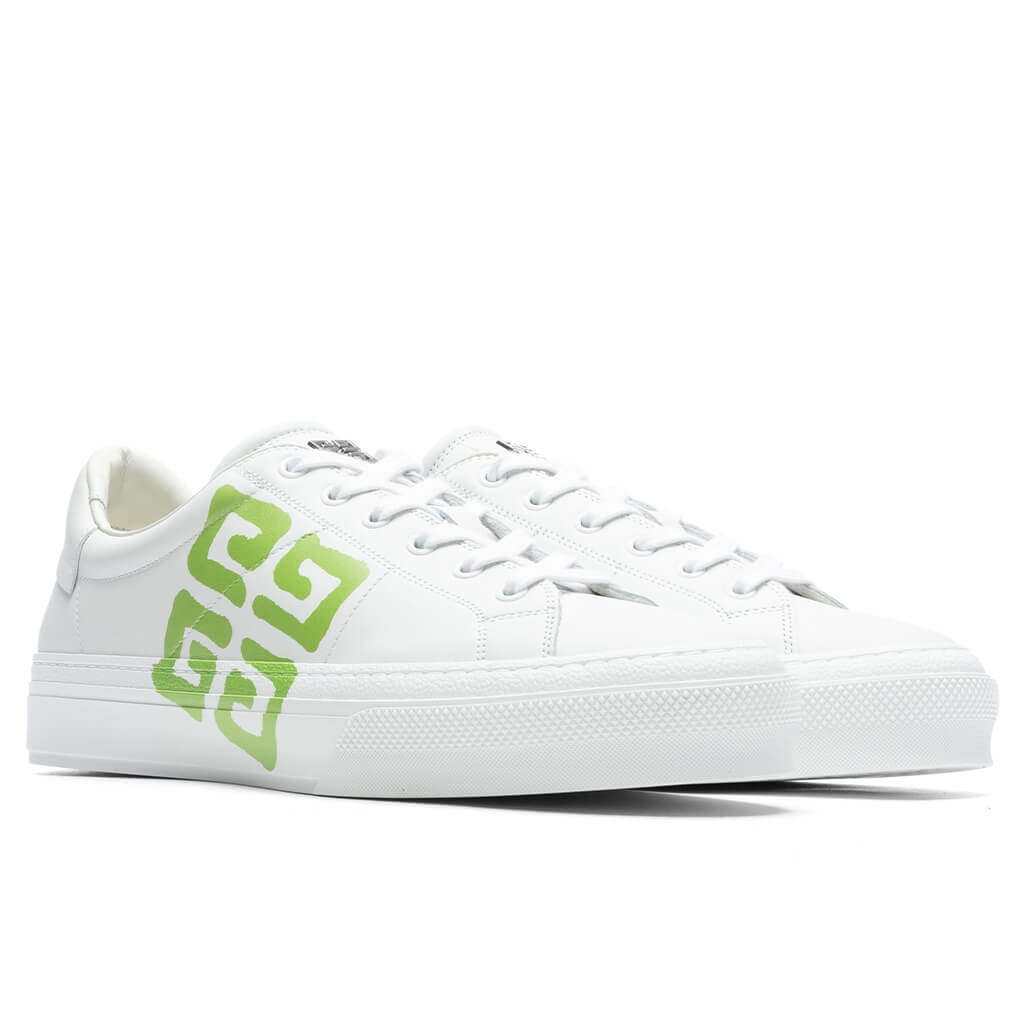 CITY SPORT 4G SNEAKERS - WHITE/GREEN - 2