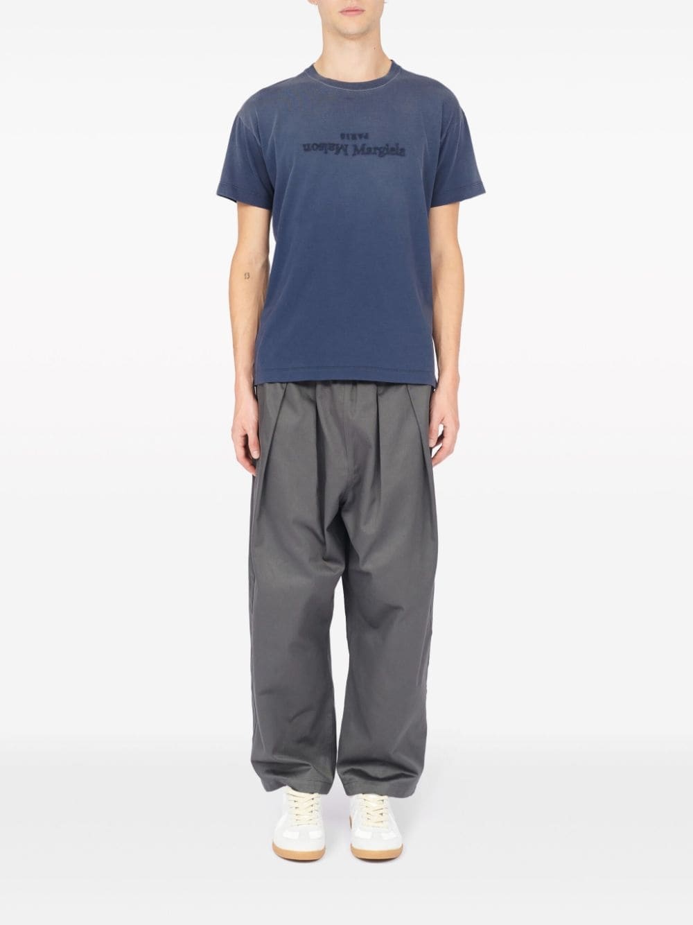 Reverse Logo cotton T-shirt - 2