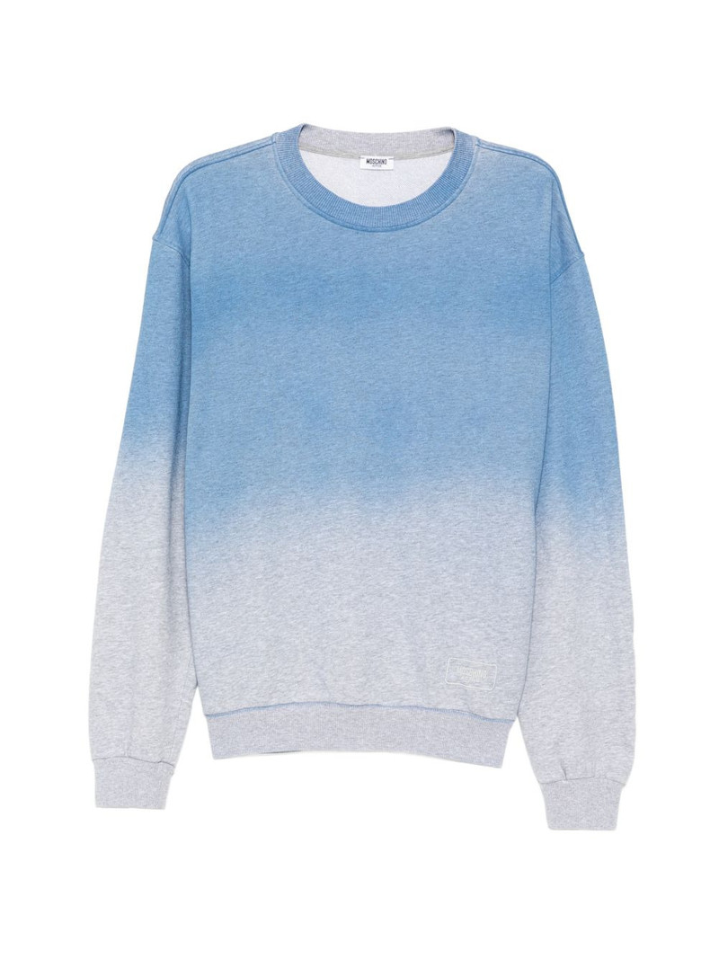 ombre-effect sweatshirt 1