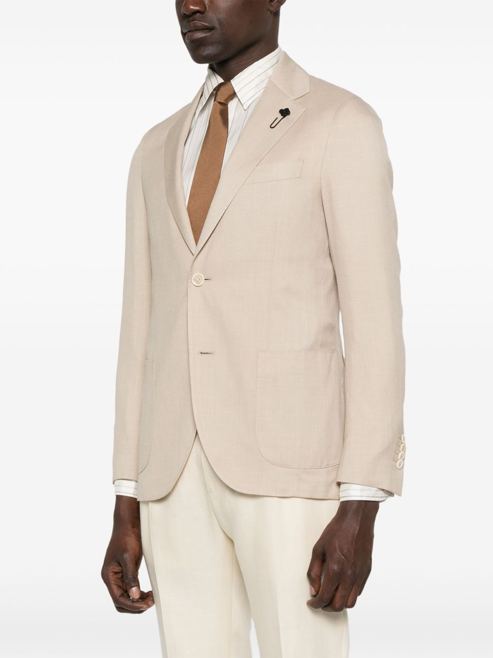 single-breasted blazer - 3