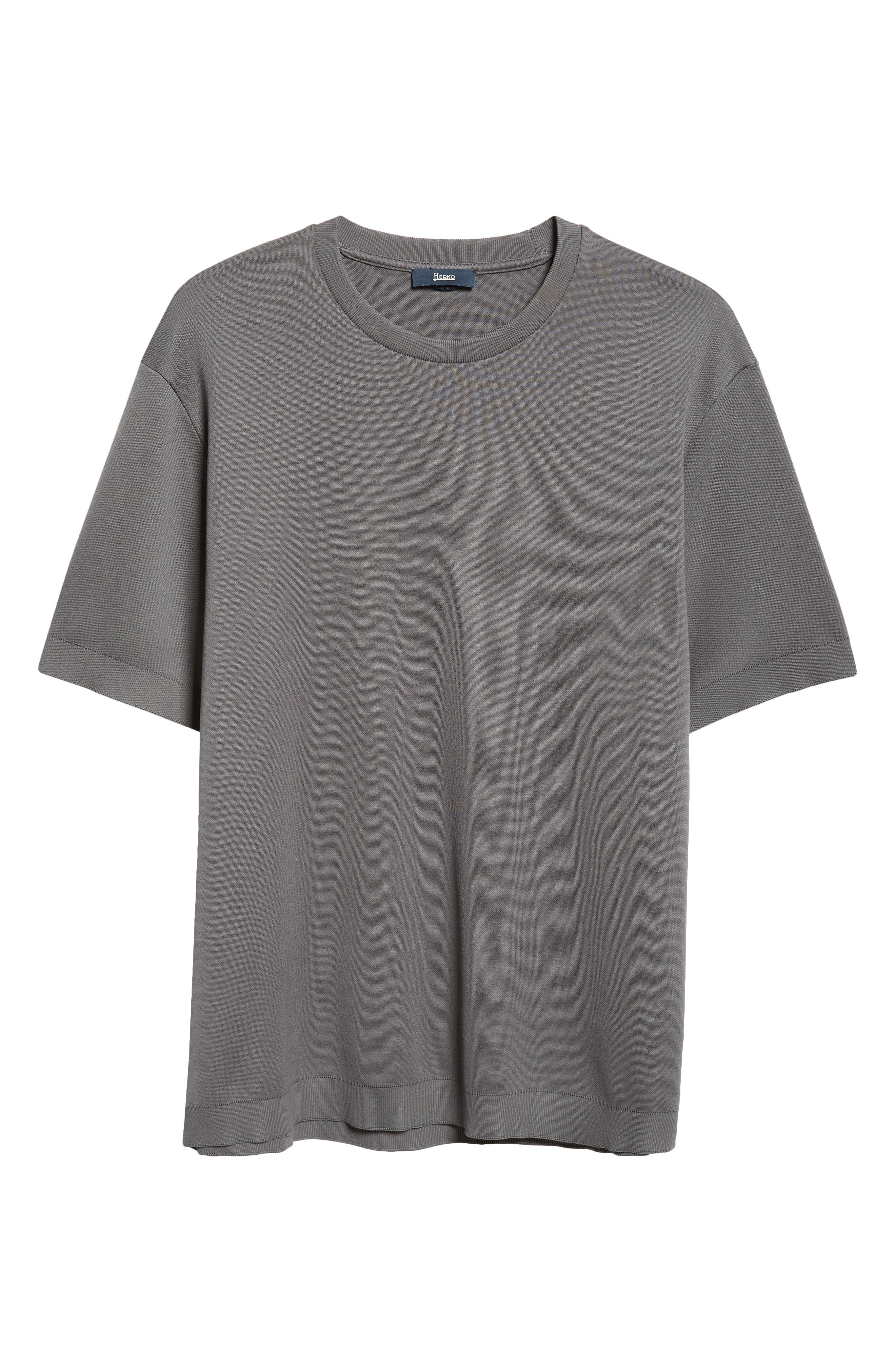Herno Cotton Jersey T-Shirt in Grey at Nordstrom - 5