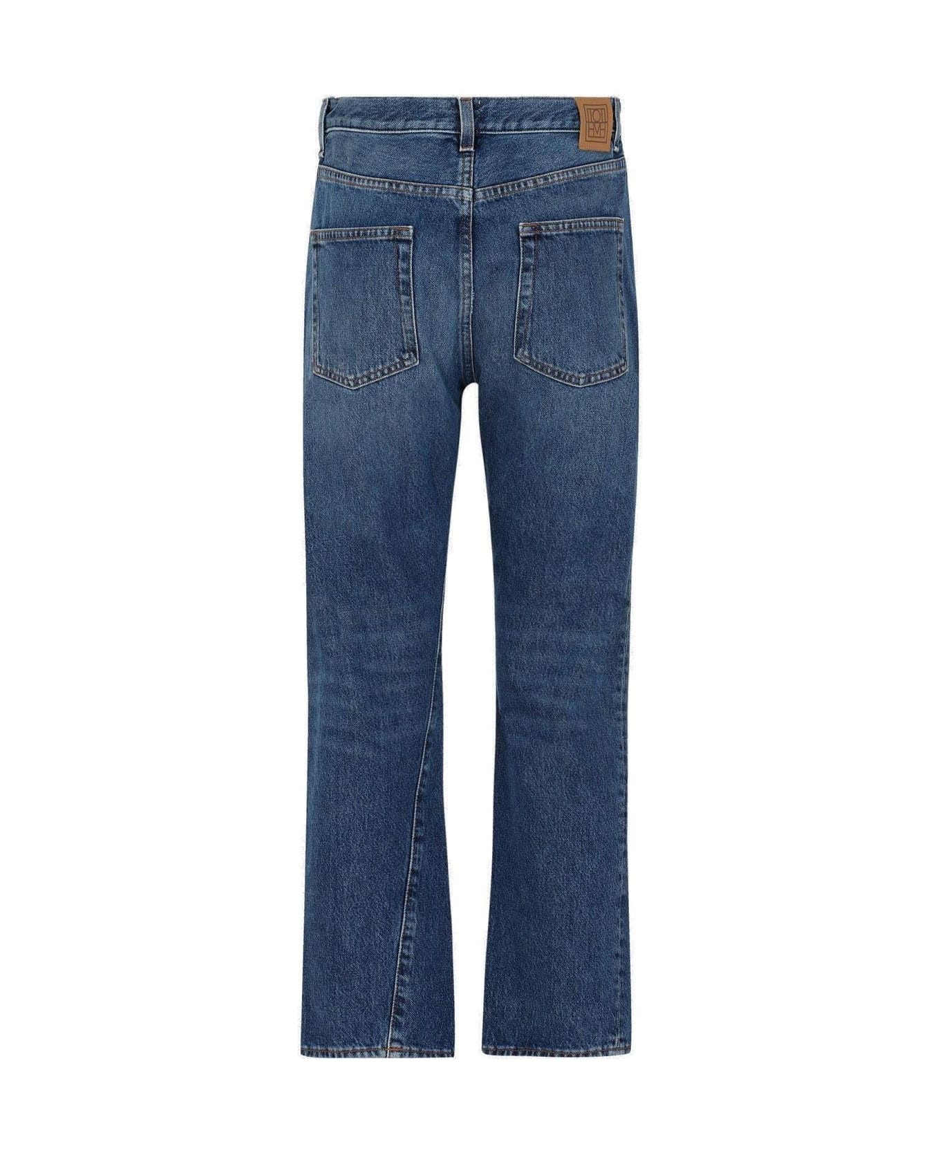 Cropped Straight-leg Jeans - 2
