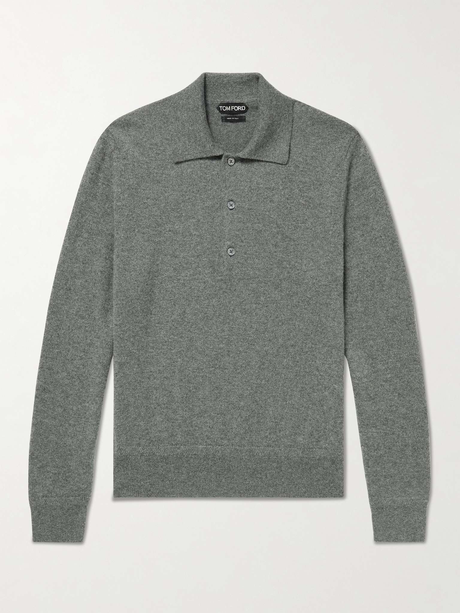 Cashmere Polo Shirt - 1