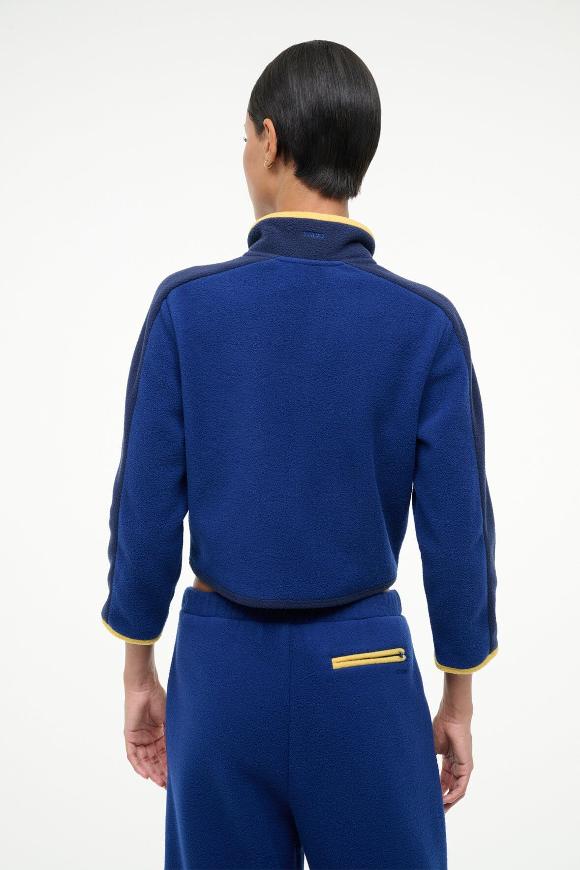 STAUD JETER JACKET ROYAL CHARTREUSE - 4
