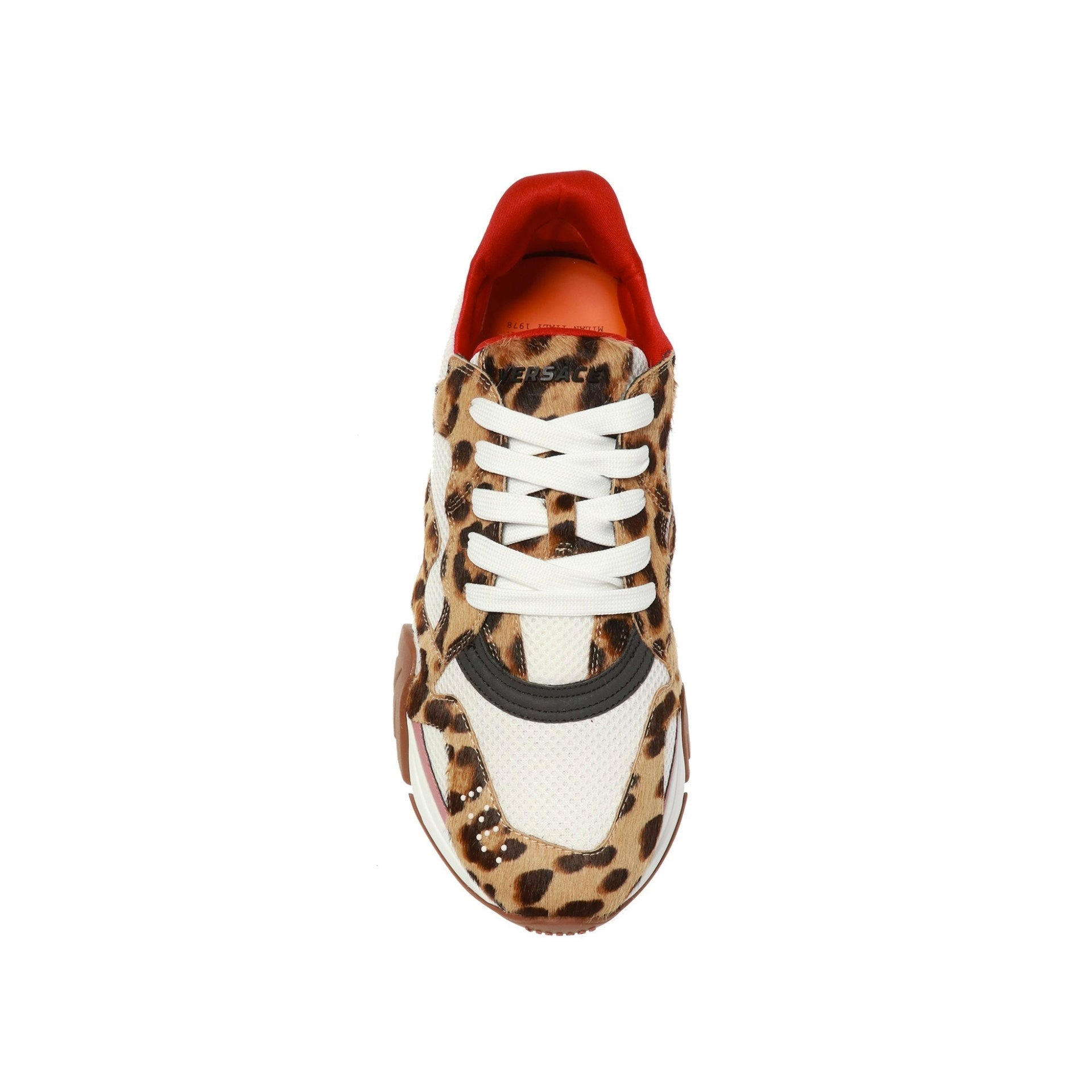 Versace Squalo Leopard Sneakers Men - 4