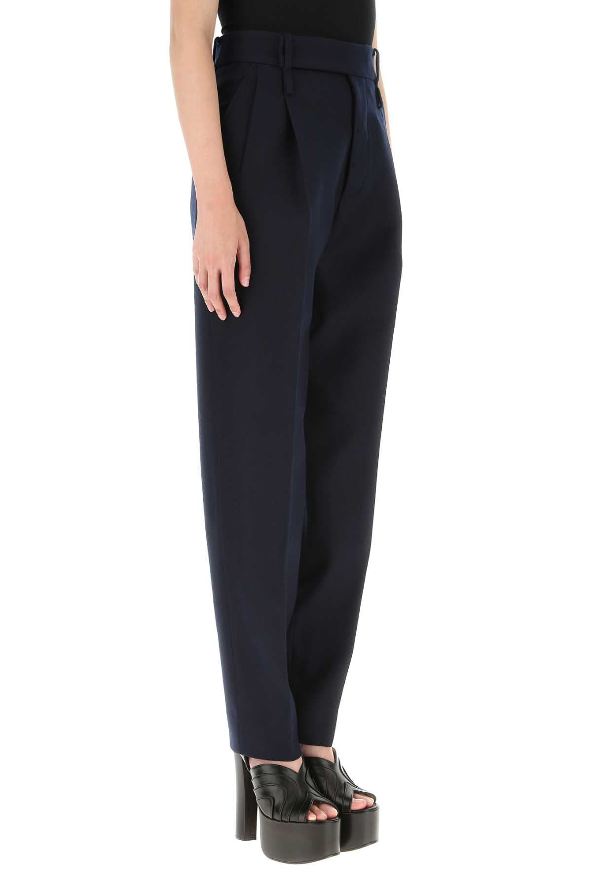 Gucci Women Midnight Blue Cashmere Pant - 3