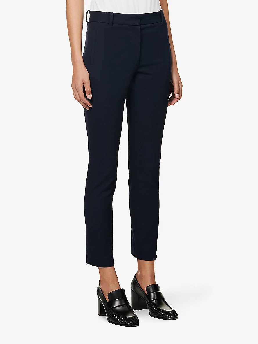 New Eliston tapered stretch-gabardine trousers - 3