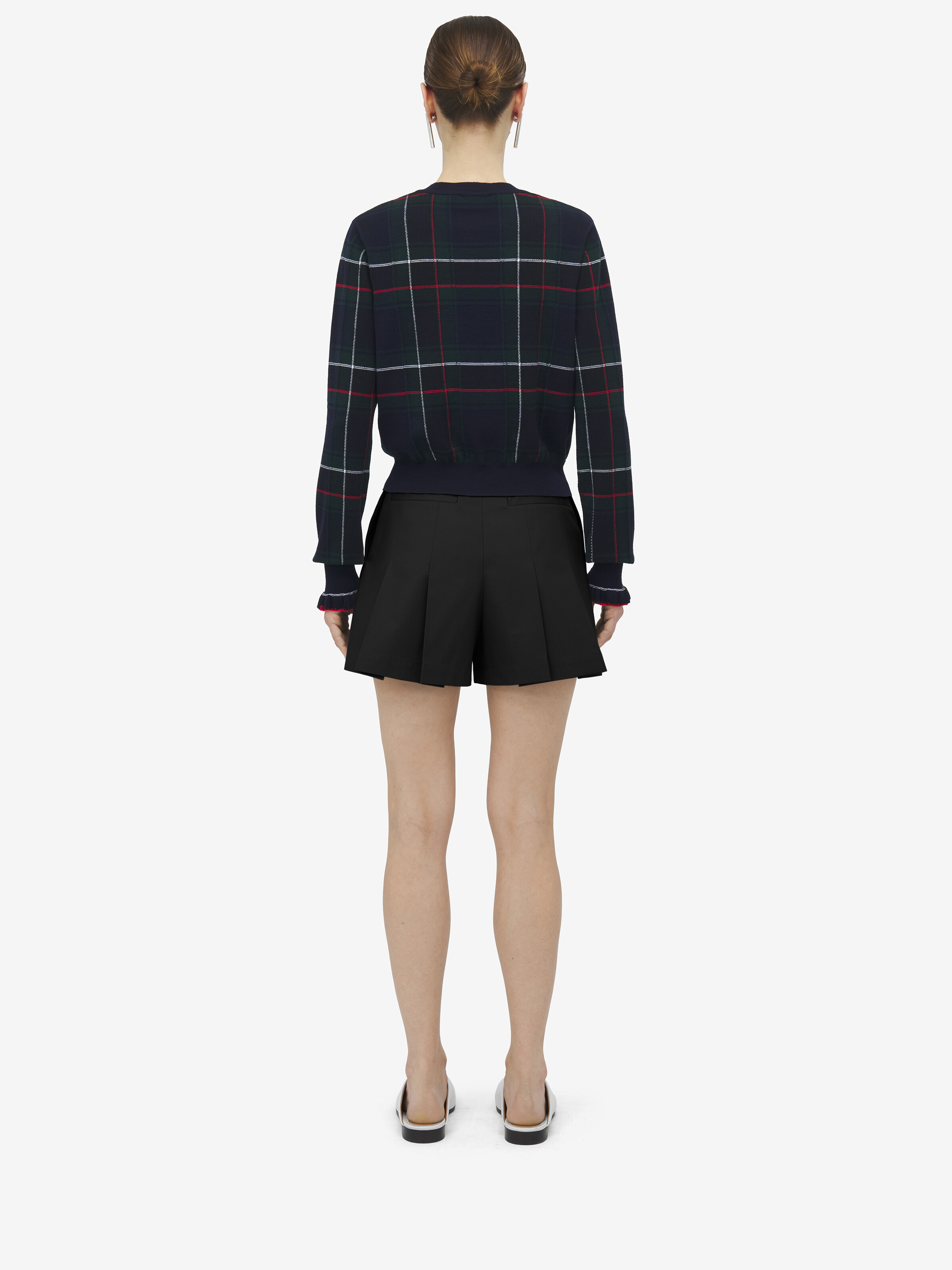 Wool Tartan Jumper - 5