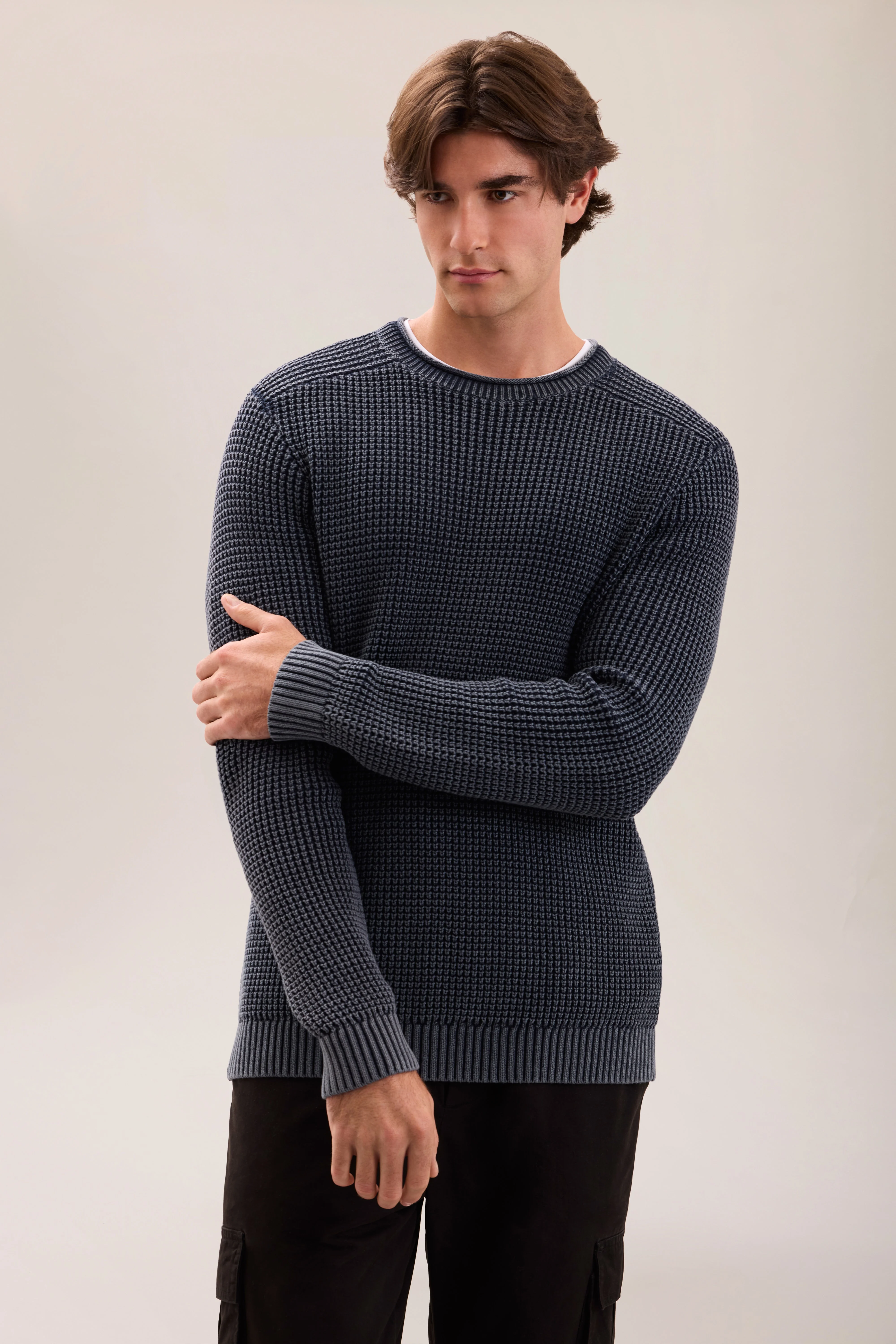 Sunbleached Roll Neck Sweater - 1