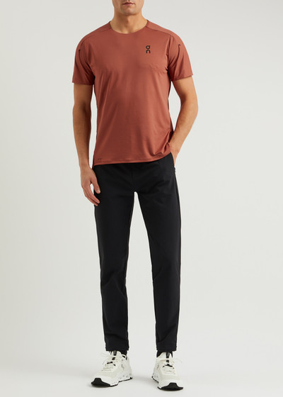On Performance-T stretch-jersey T-shirt outlook
