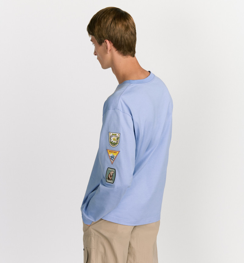 Dior Mountain Long-Sleeved T-Shirt, Relaxed Fit 4