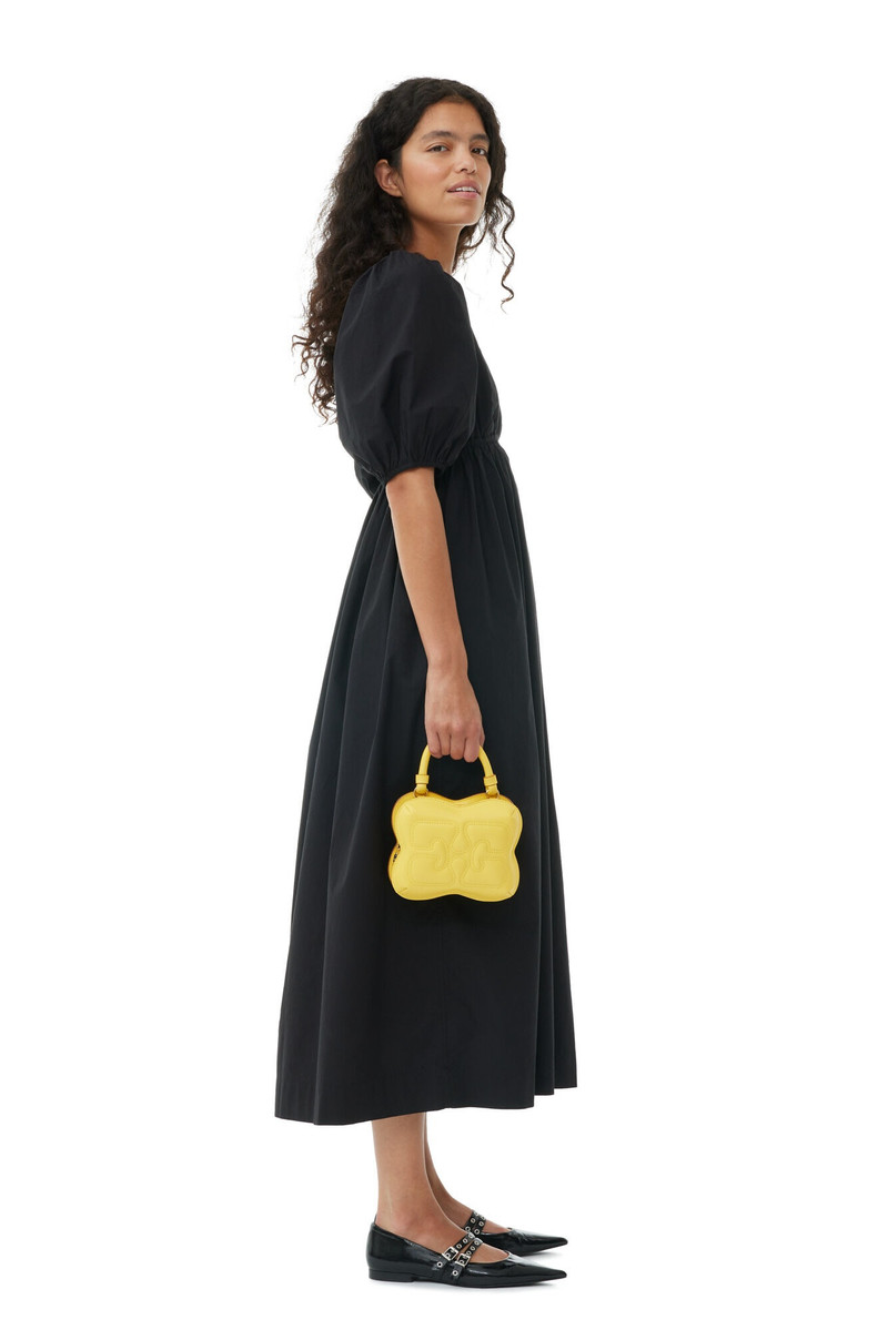 GANNI YELLOW SMALL BUTTERFLY CROSSBODY BAG outlook