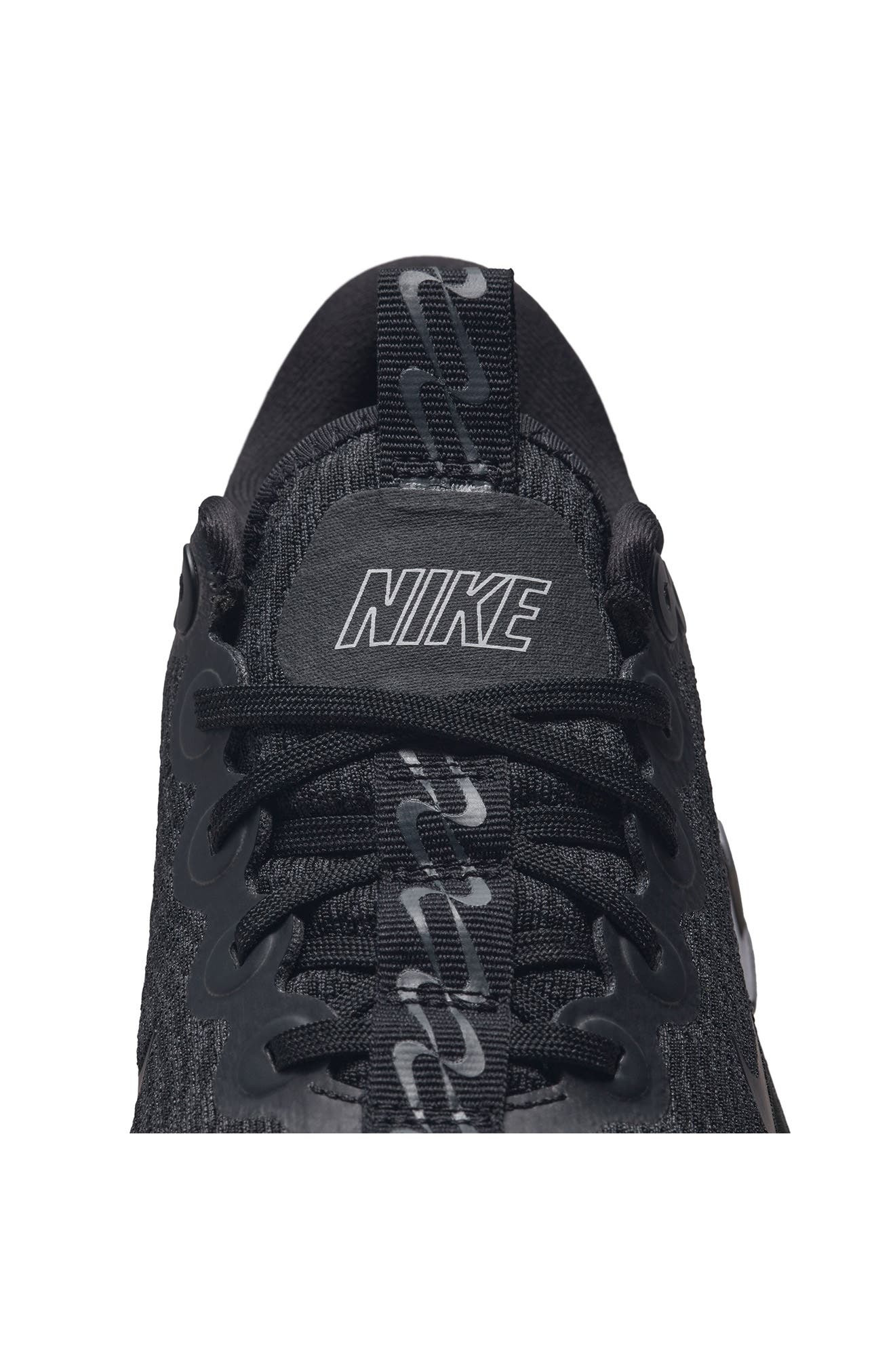 Nike Motiva Road Runner Walking Shoe in Black/Black-Anthracite-White at Nordstrom - 9