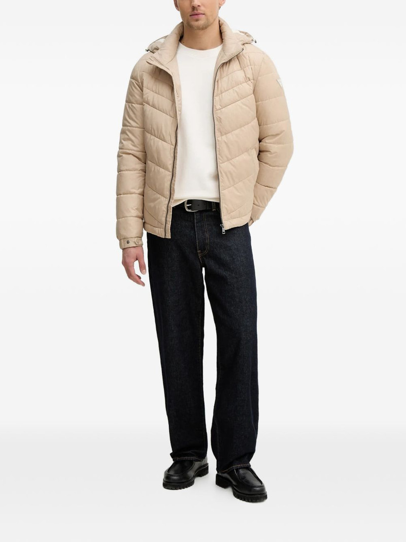 GUESS USA hooded quilted jacket outlook
