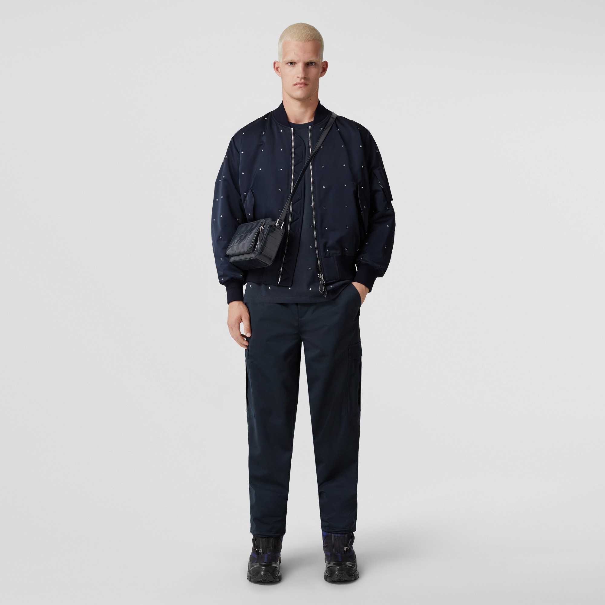 Wool Silk Blend Cargo Trousers – Exclusive Capsule Collection - 2
