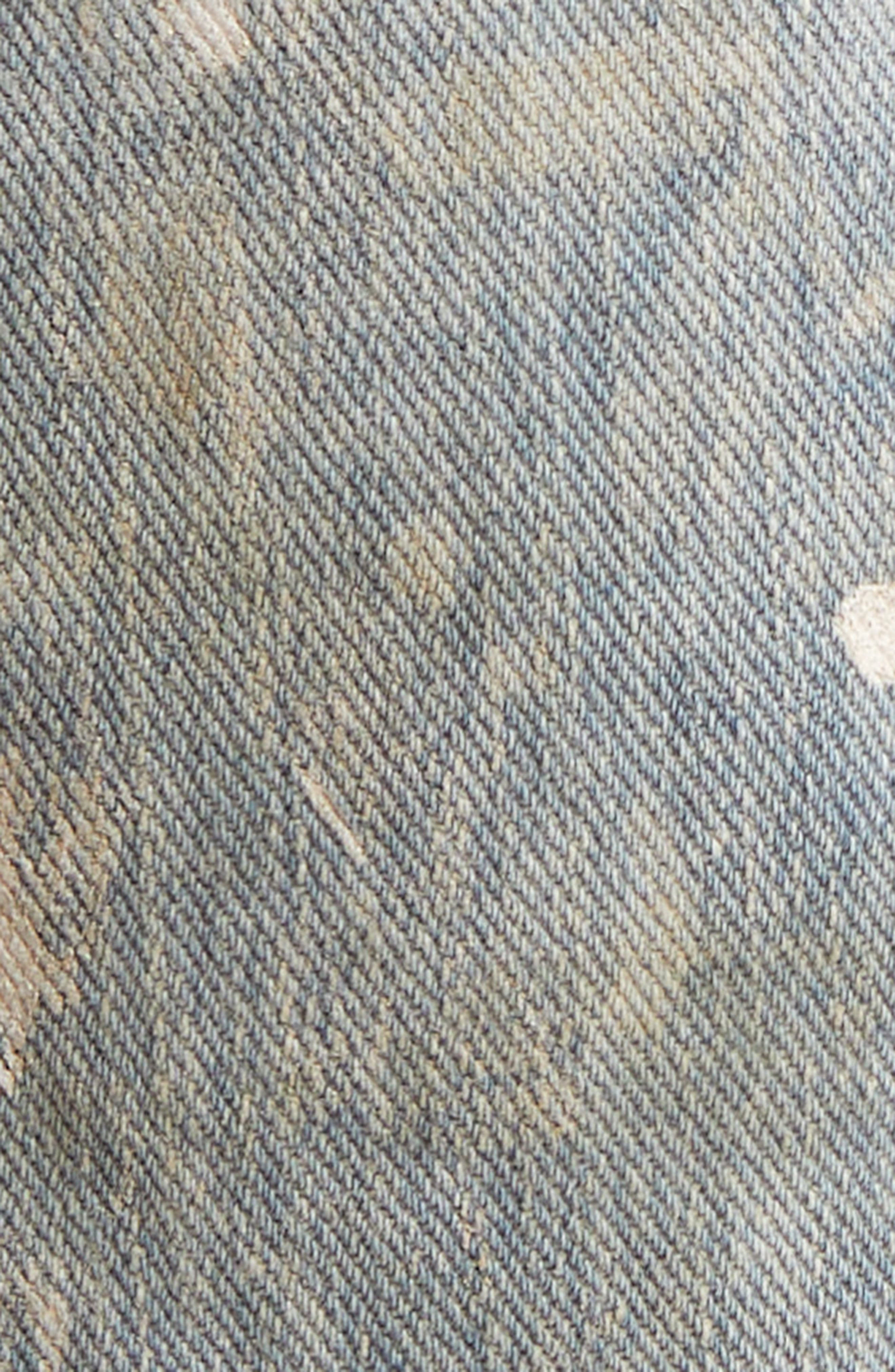 Double RL Straight Fit Distressed Jeans in Fenimore Wash at Nordstrom - 7