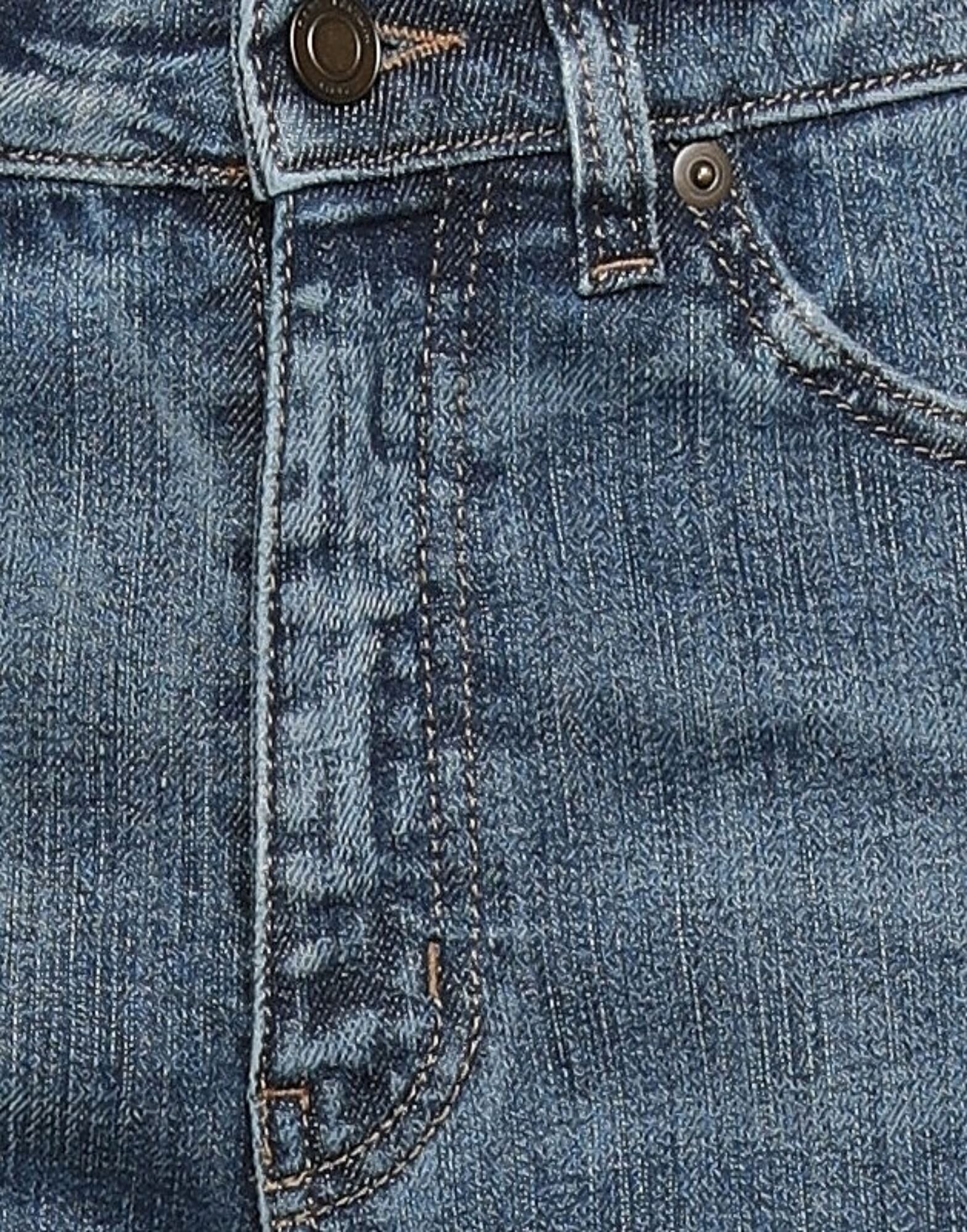 Blue Women's Denim Shorts - 4