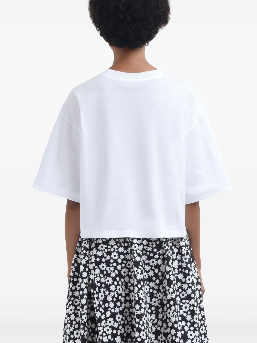 floral-print T-shirt - 4