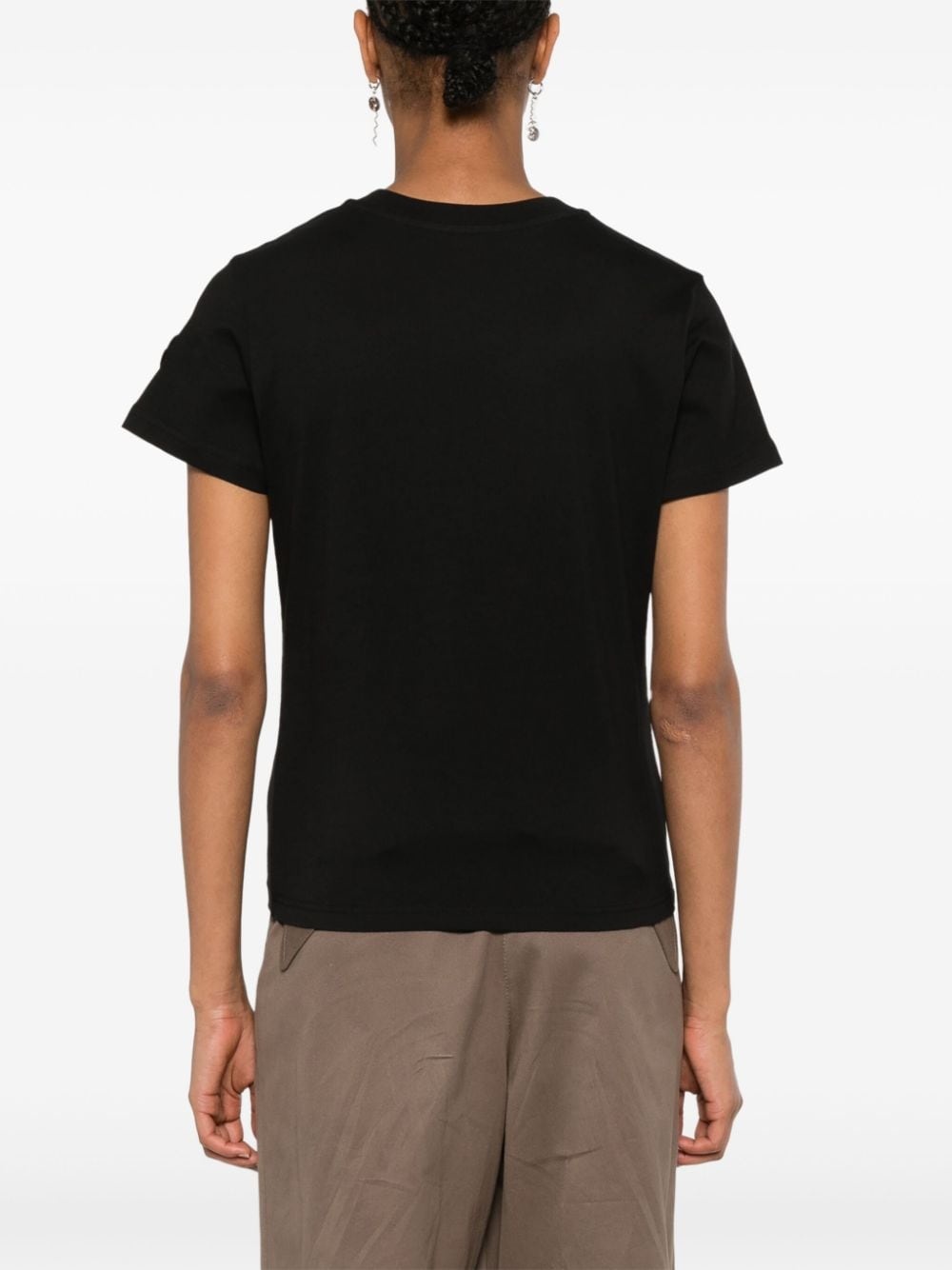 crystal-embellished T-shirt - 4