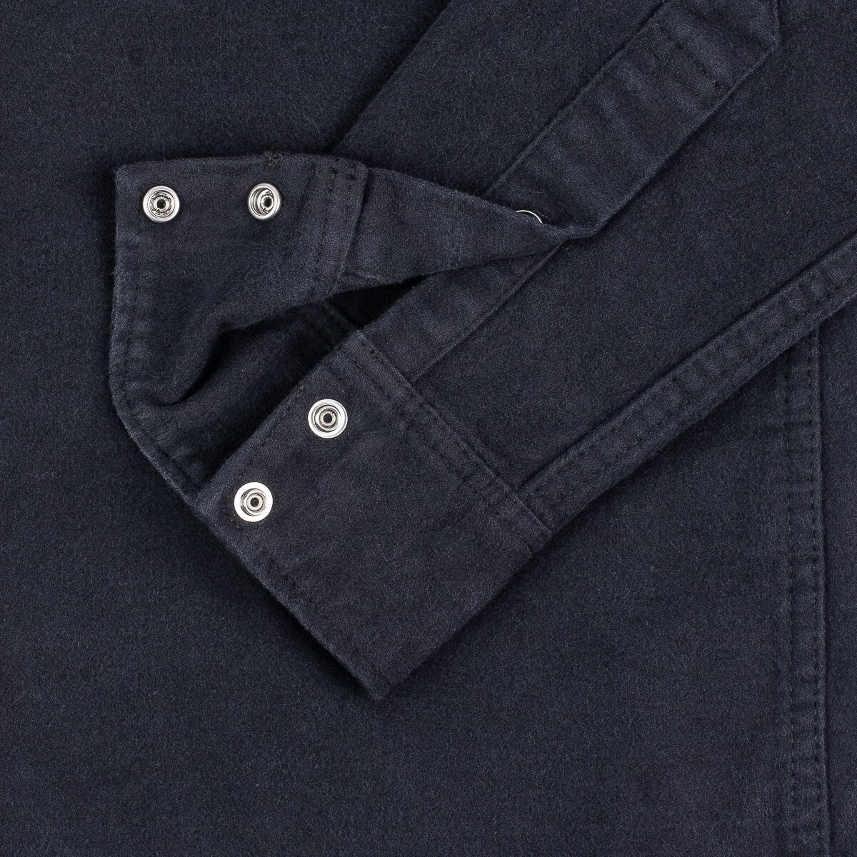 9oz Raised Whipcord Western Shirt - Black - 12