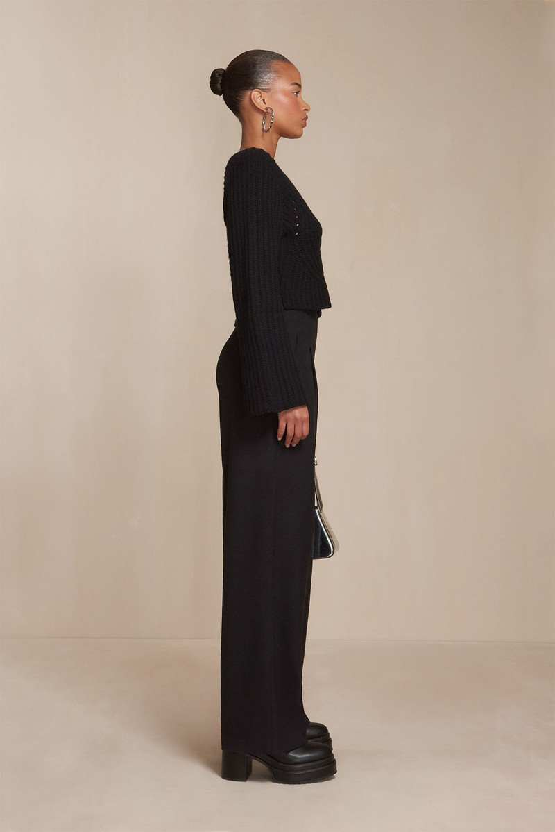 Cult Gaia CARON KNIT CARDIGAN outlook