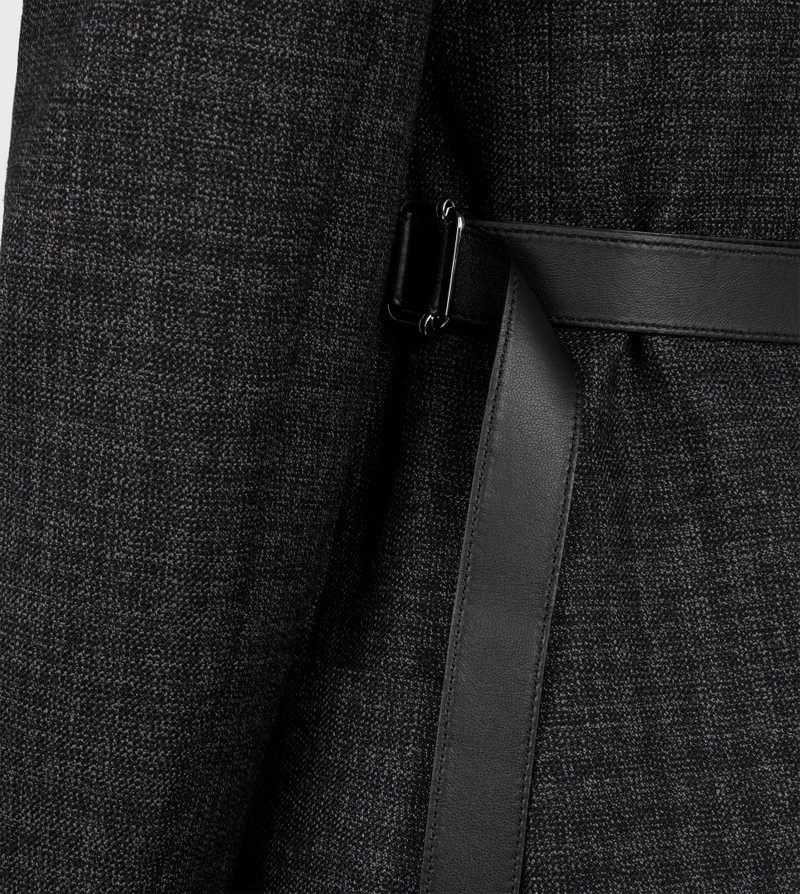 BLAZER IN CHECKS WOOL - GREY, BLACK, WHITE 8