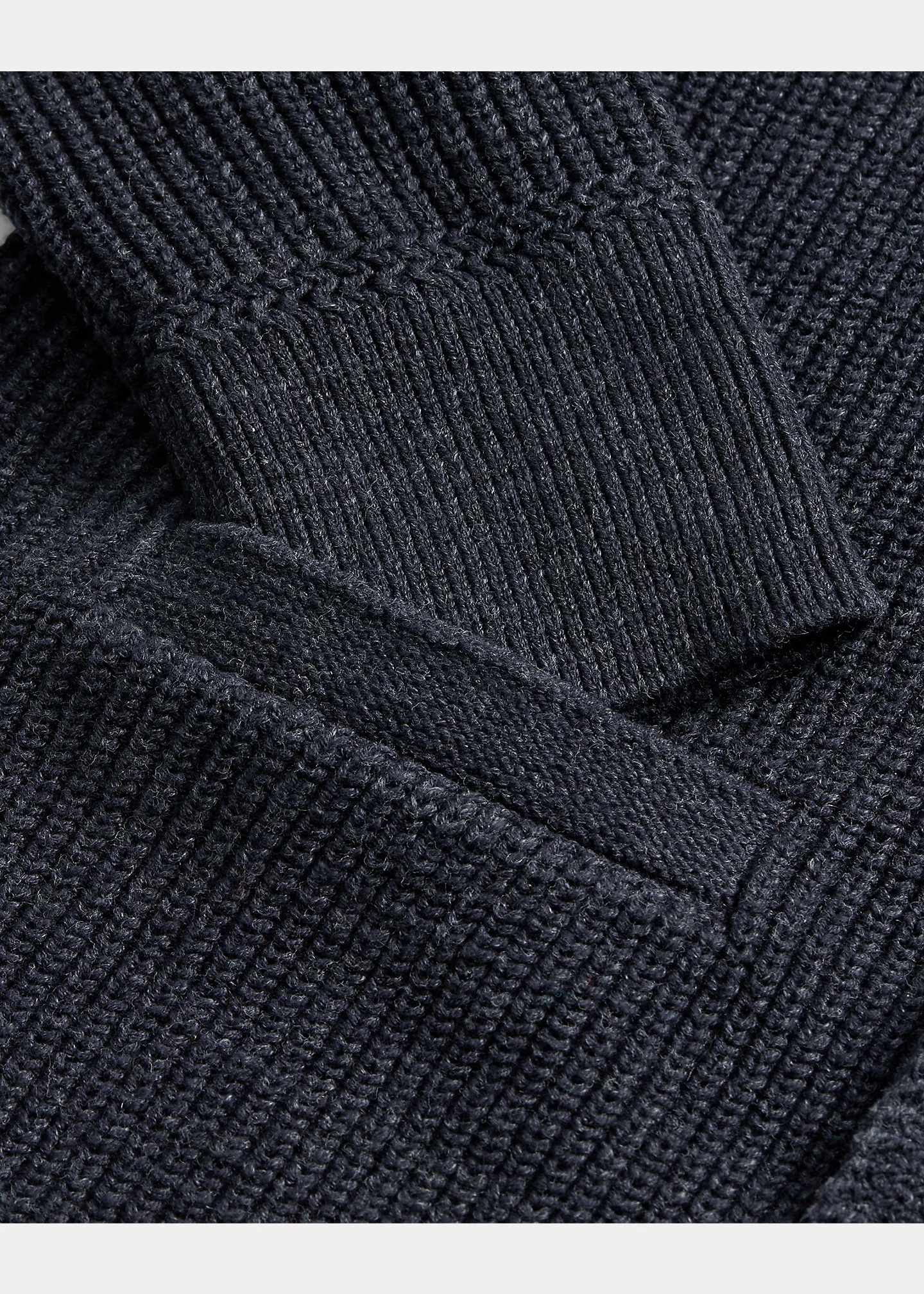 Cotton Shawl-Collar Cardigan - 3