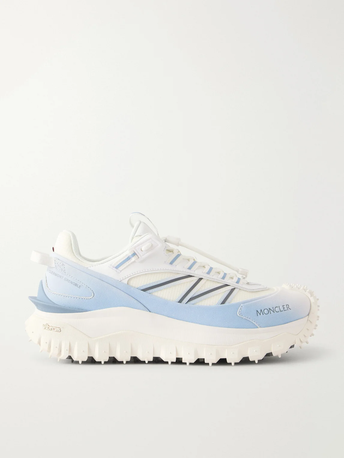 Trailgrip GTX Leather-Trimmed Mesh and Canvas Sneakers - 1