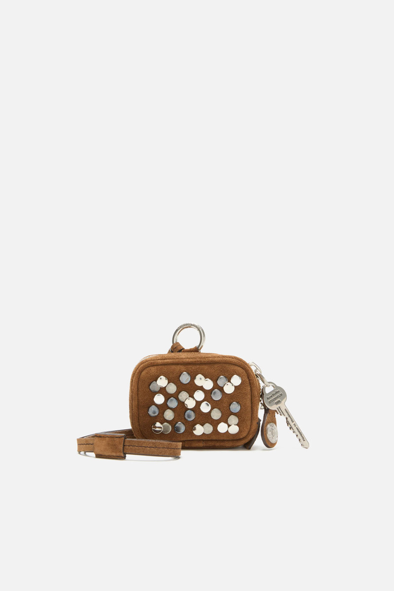 Camero Clip with Rivets - Cognac brown 1