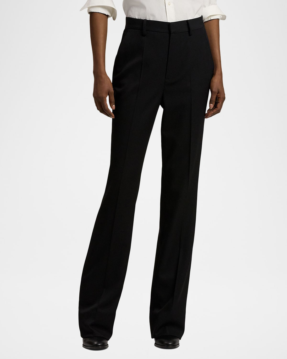 Wrigley Grain De Poudre Bootcut Pants - 4