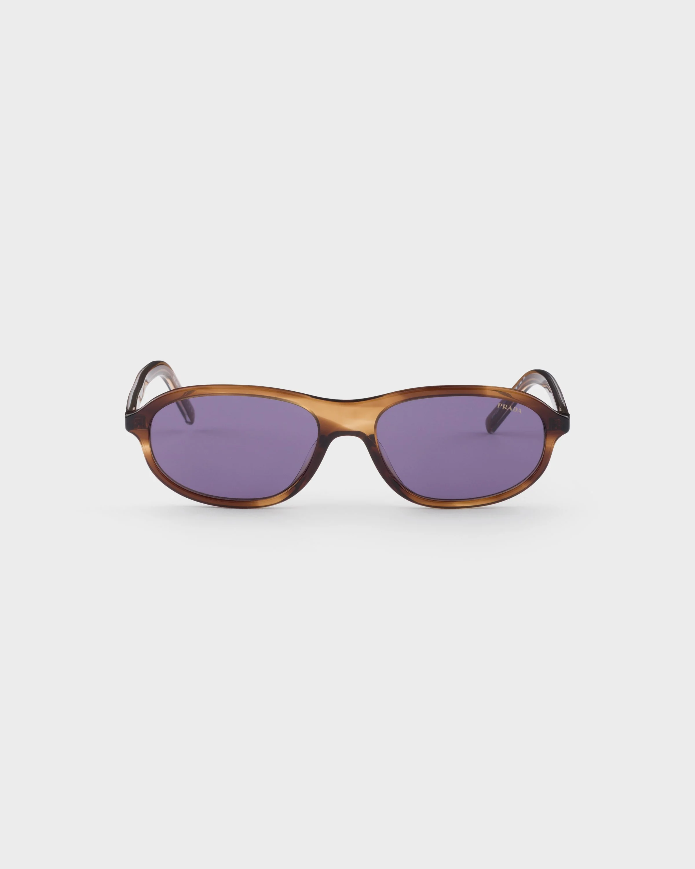 Prada sunglasses with the iconic metal plaque - 1