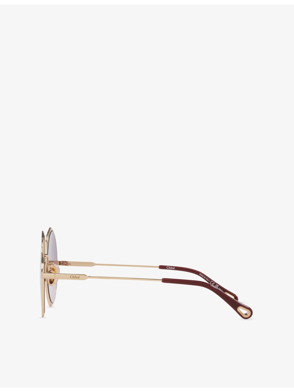 CH0184S Round-Frame Metal Sunglasses - 3