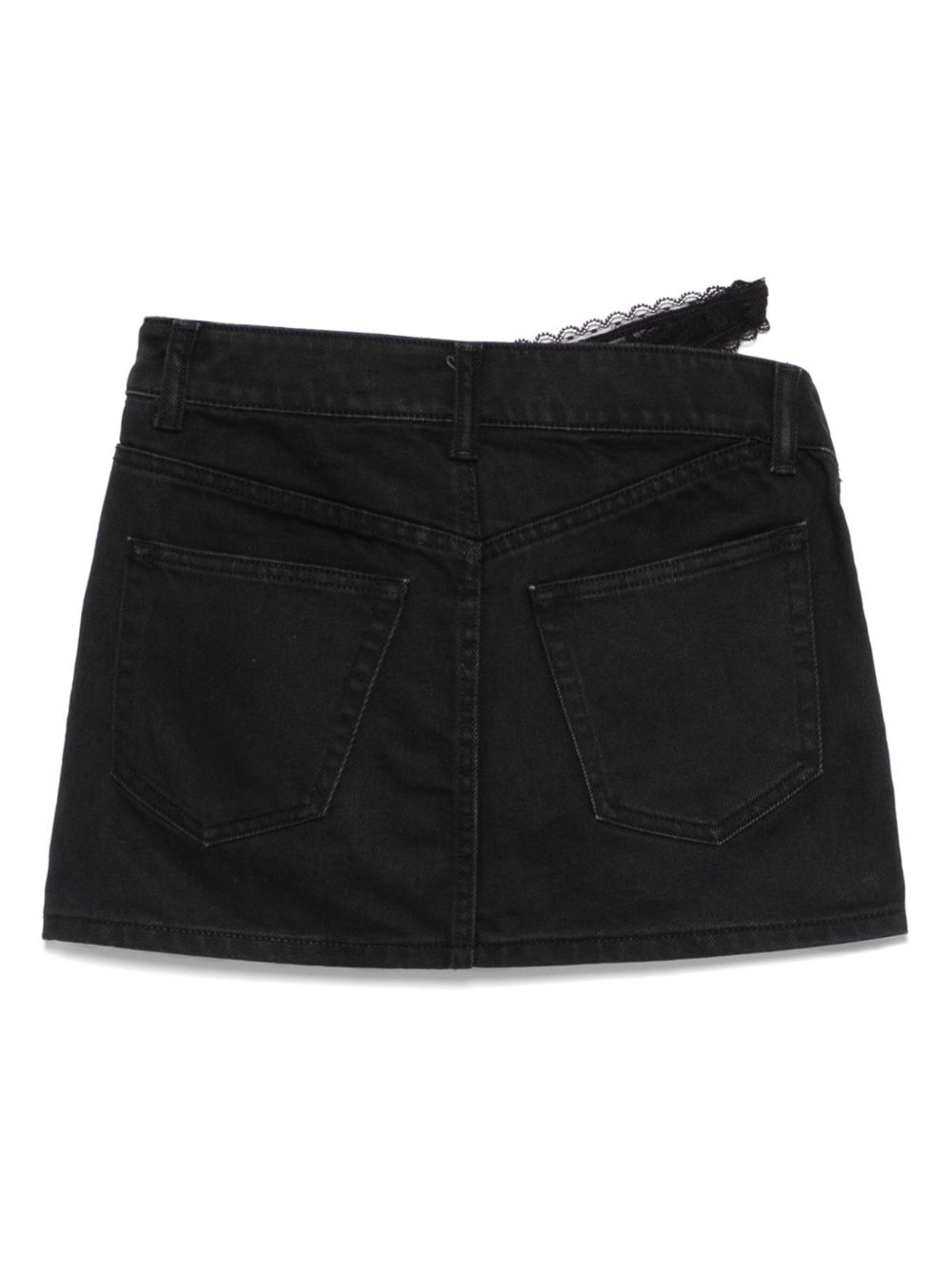 dip side mini skirt - 2