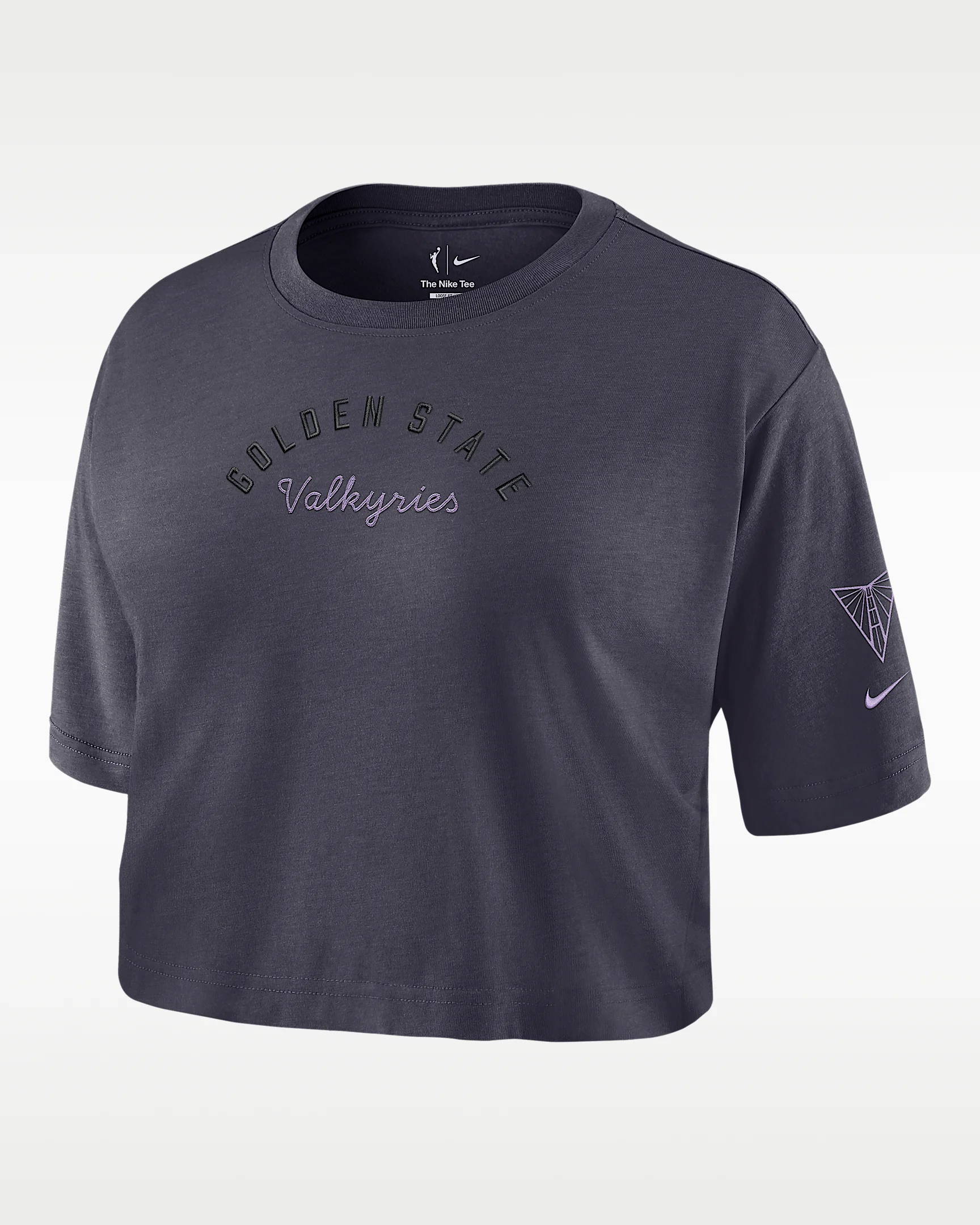 Golden State Valkyries Women's Cropped T-Shirt - 1
