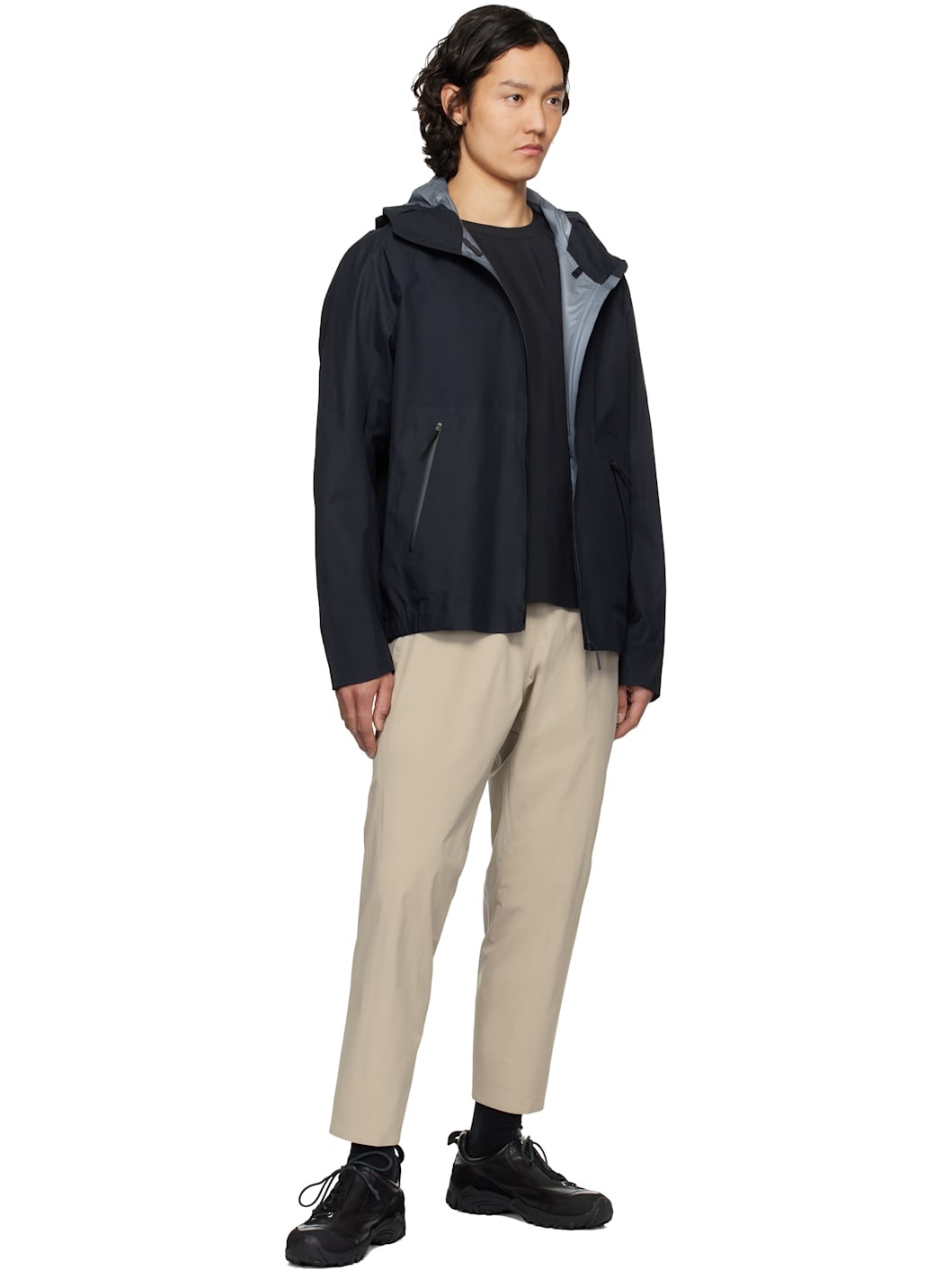 Taupe Secant Comp Trousers - 4
