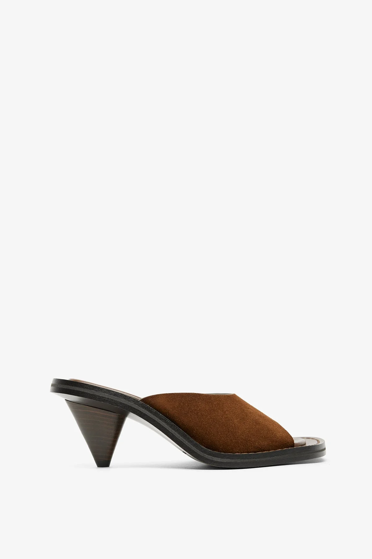 Strap 95 khaki mules - 1