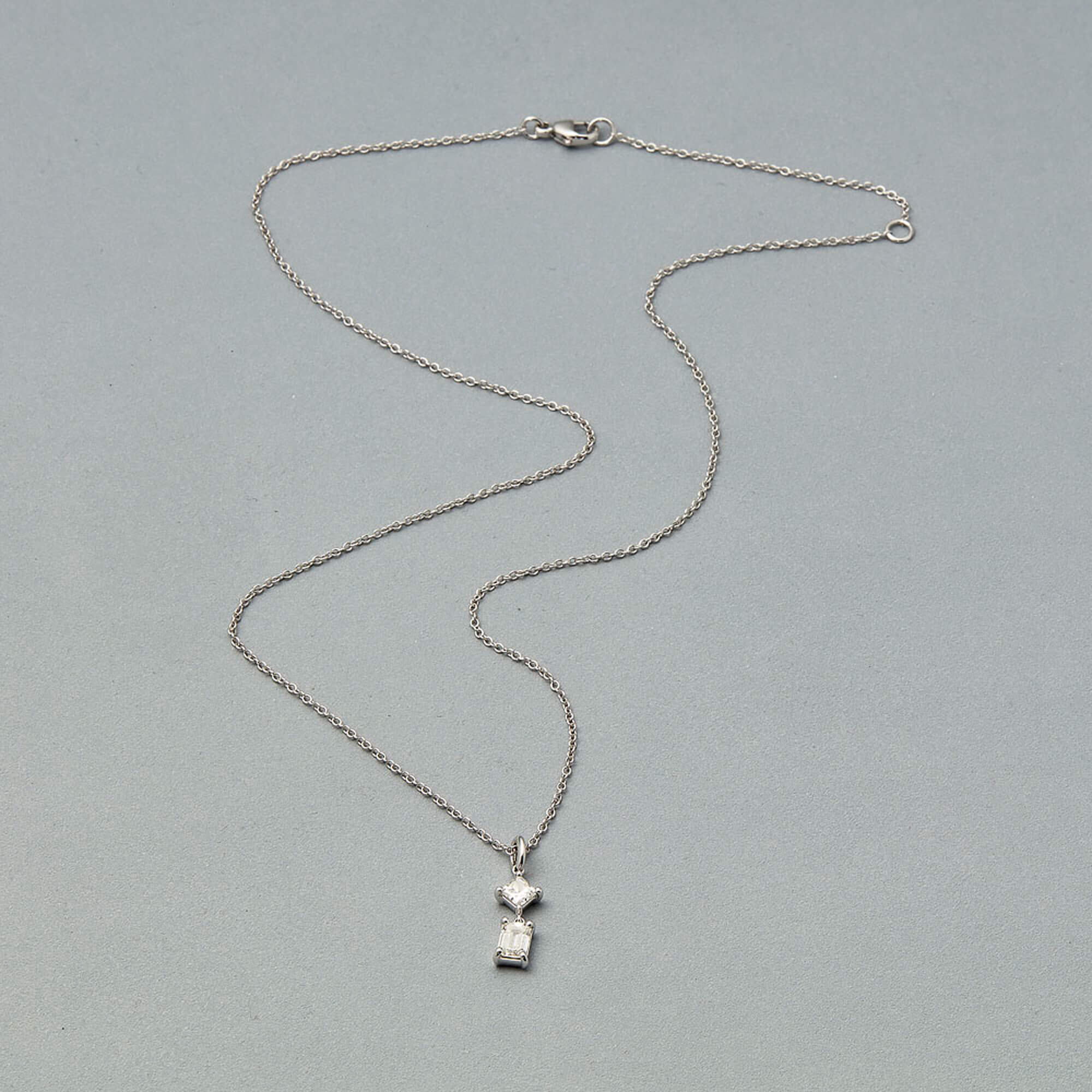 LAB-Created Grand Looking Glass Necklace - 5