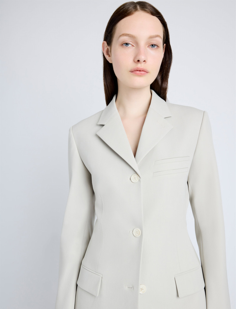 Lark Blazer in Wool Gabardine Suiting 6