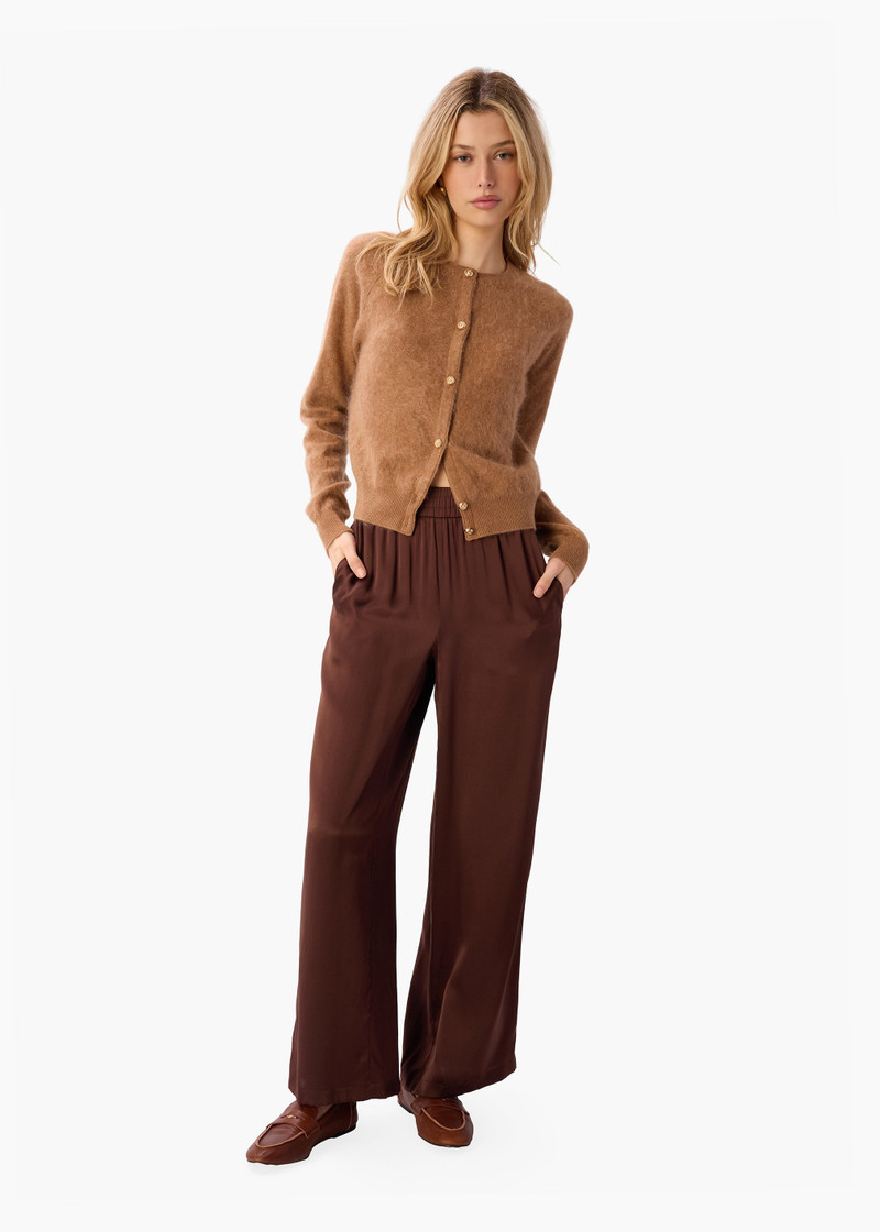 DORIAN CASHMERE CARDIGAN CARAMEL 3