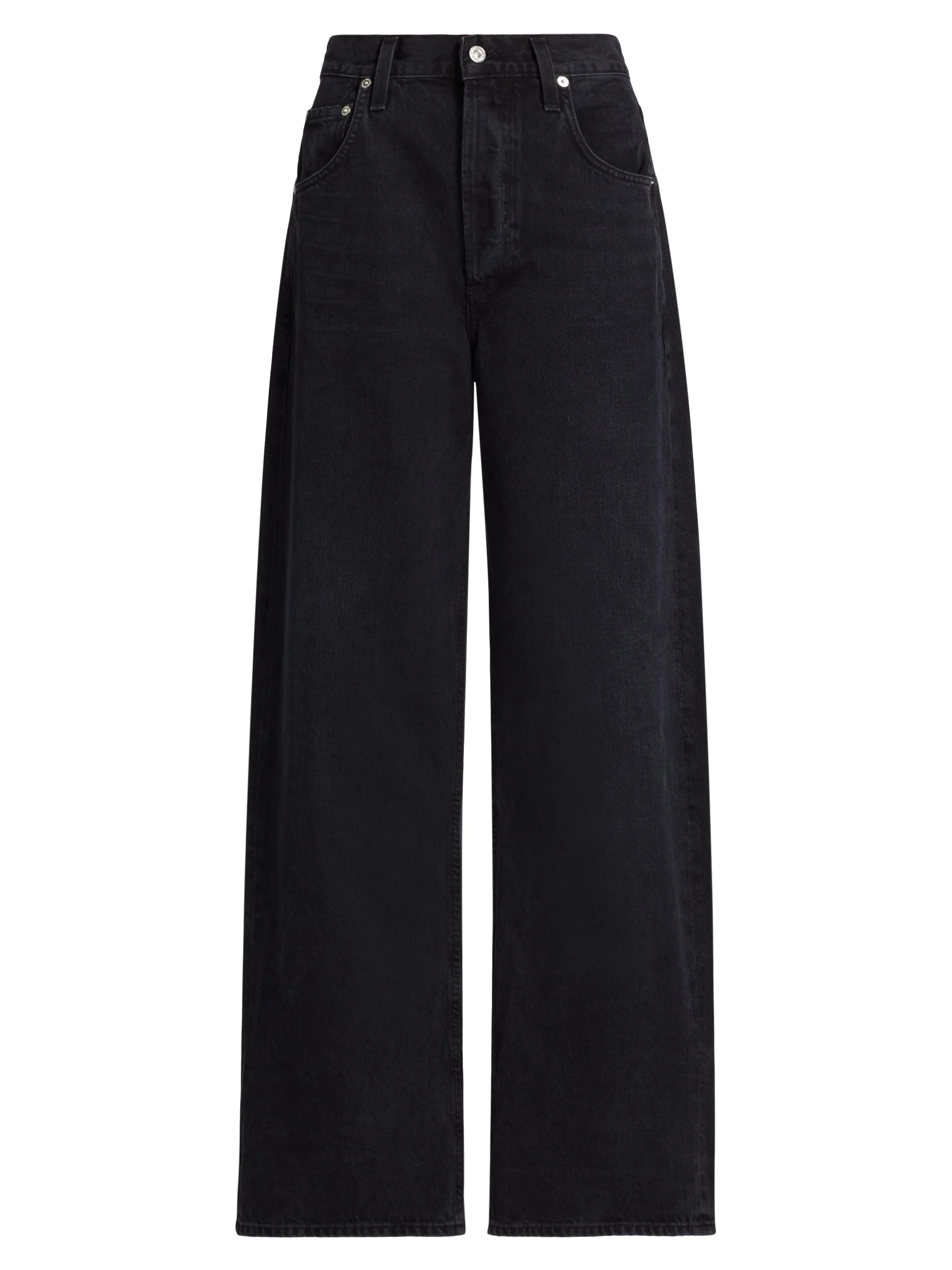 Women's Ayla Baggy Jeans - Voila Washed Black - 1