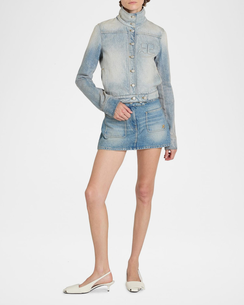 courrèges Reedition Denim Jacket outlook