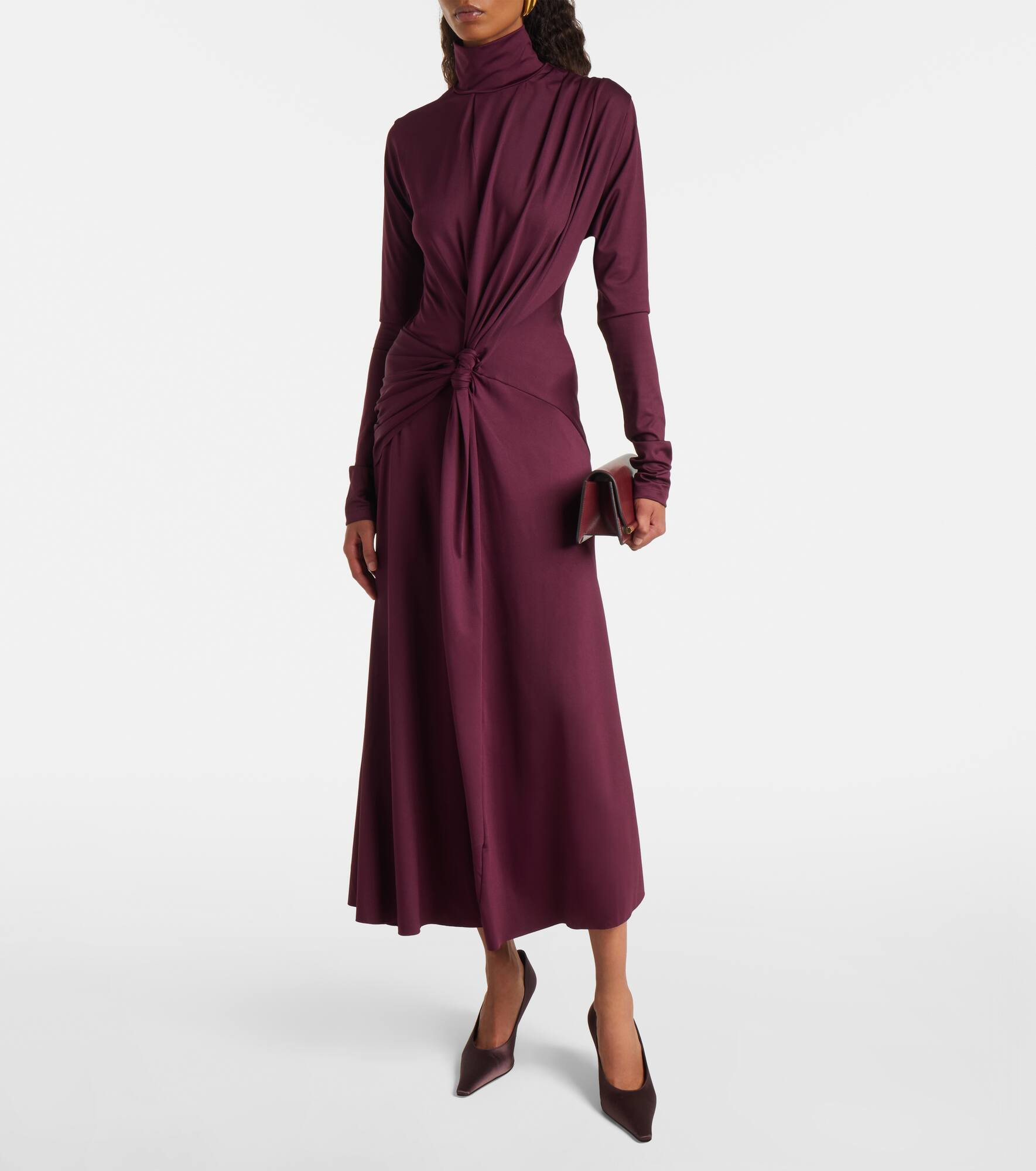 Jersey midi dress - 2
