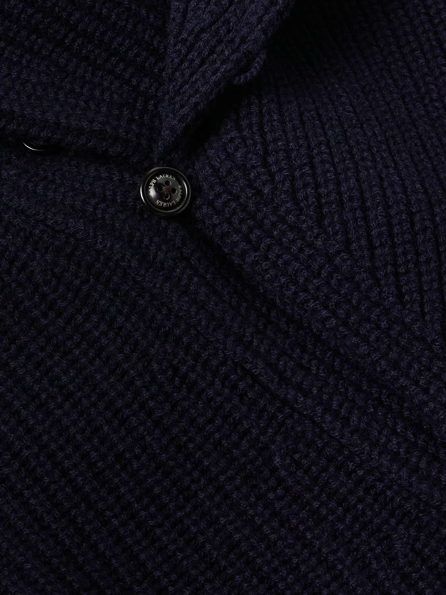 Ribbed Wool and Cashmere-Blend Cardigan - 3