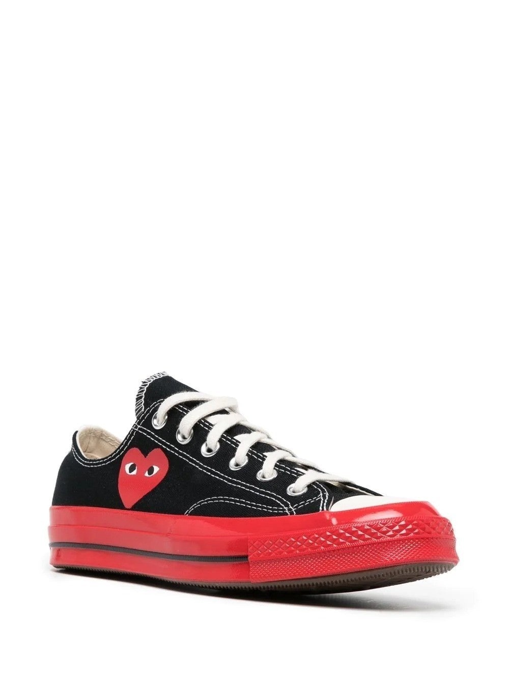 Comme Des Garcons Play Shoes Black Man - 4