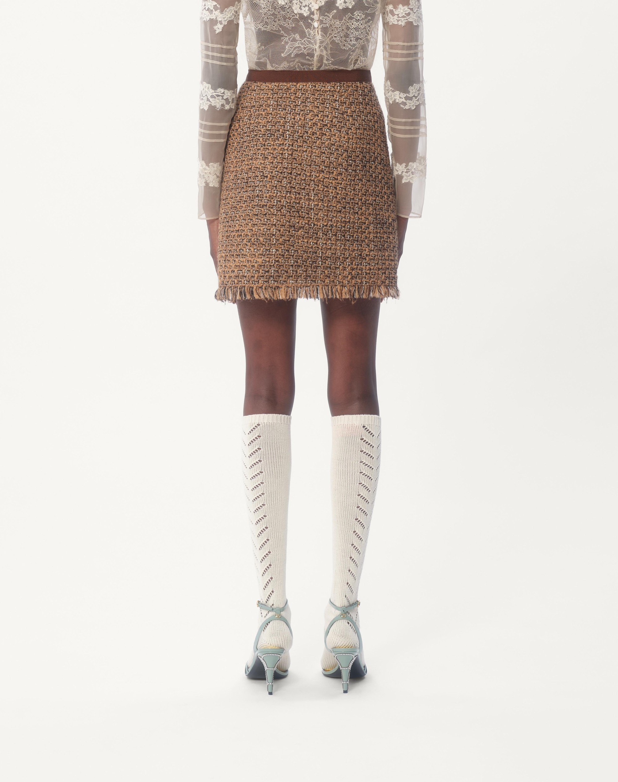 FANTASY TWEED SKIRT - 6