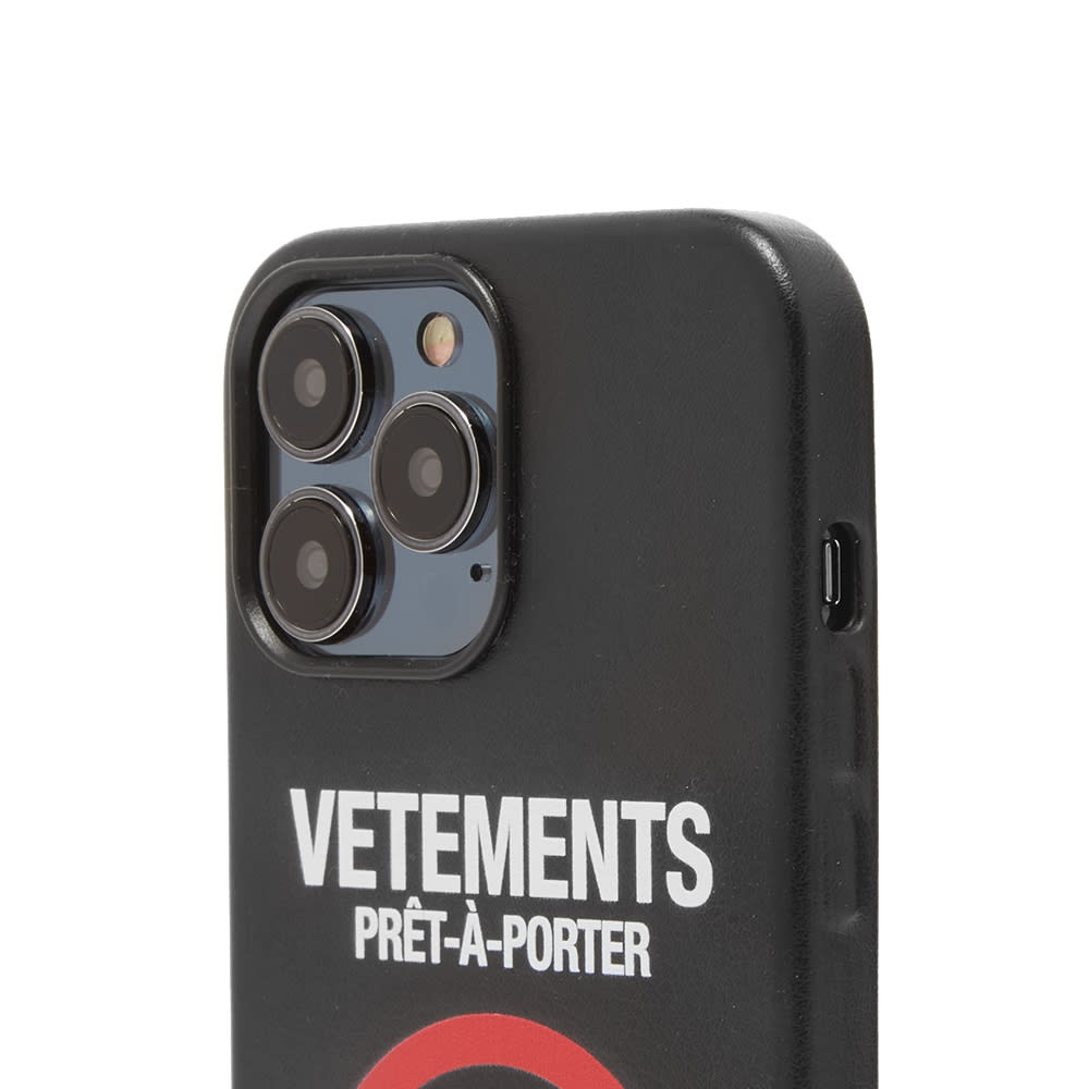 VETEMENTS No Social Media iPhone 13 Pro Max Case - 3